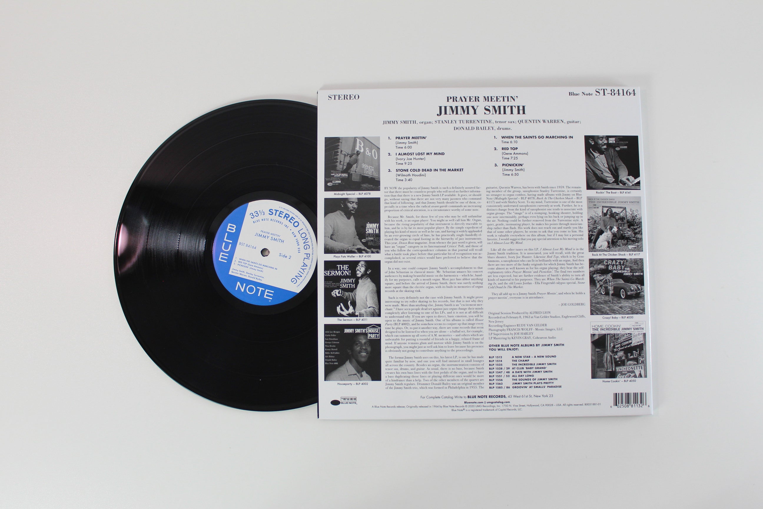 Jimmy Smith With Stanley Turrentine - Prayer Meetin' on Blue Note Tone Poet Series Reissue
