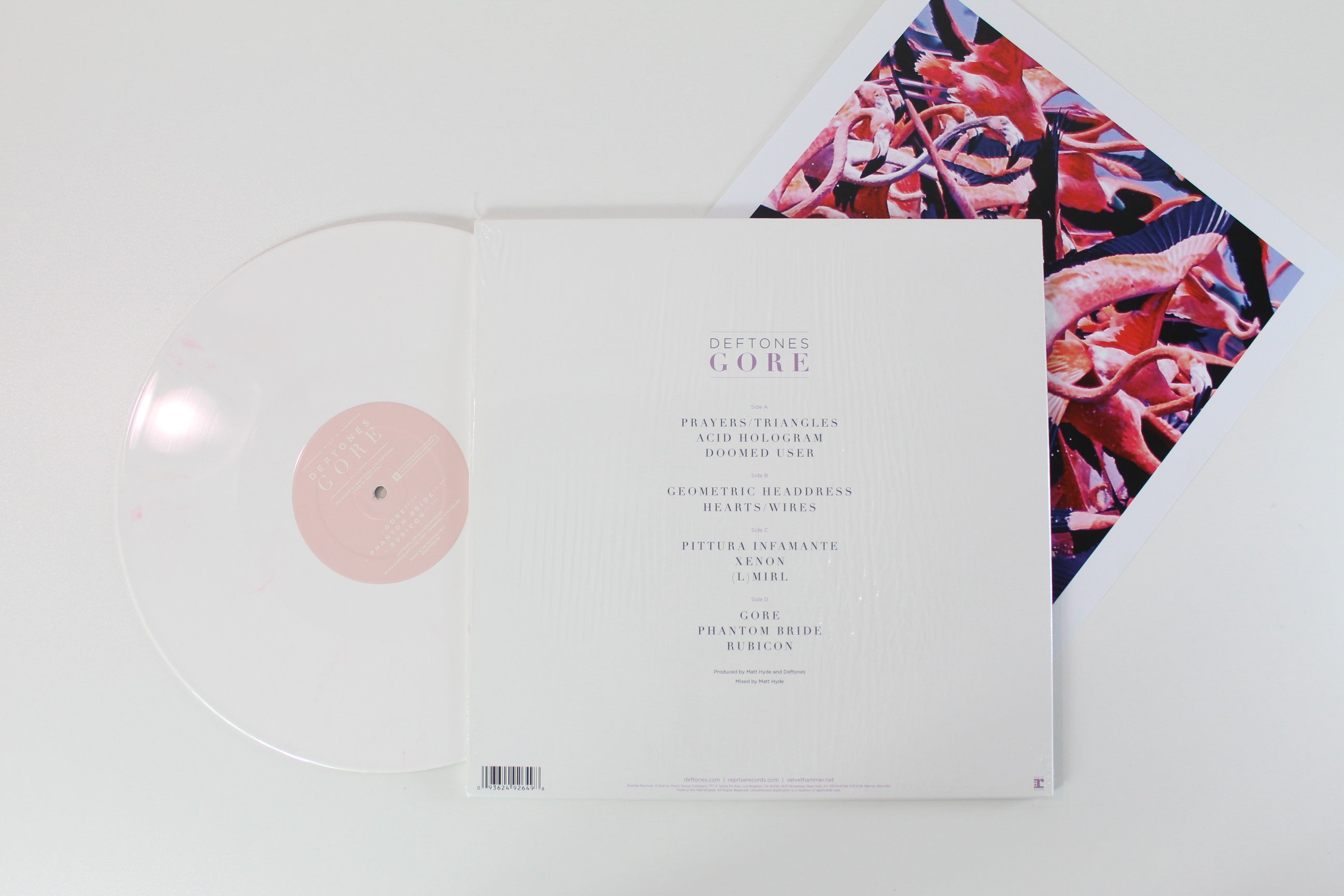 Deftones - Gore on Reprise Ltd White Vinyl