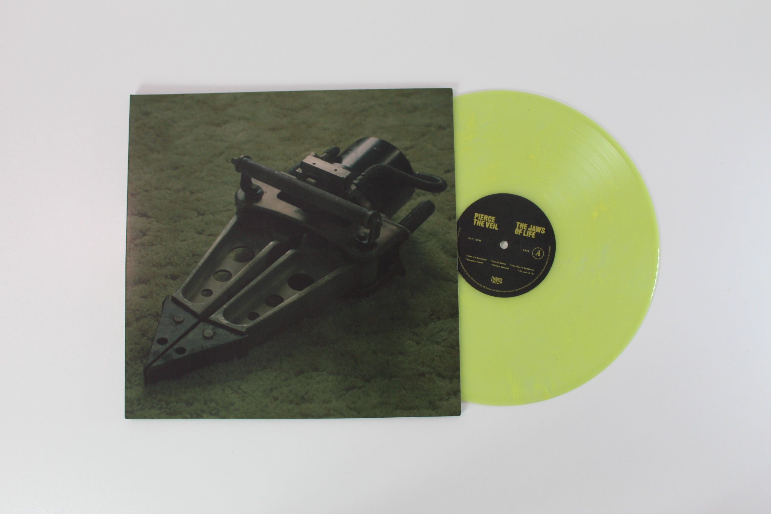 Pierce The Veil - The Jaws Of Life on Fearless Ltd Eggdrop Vinyl