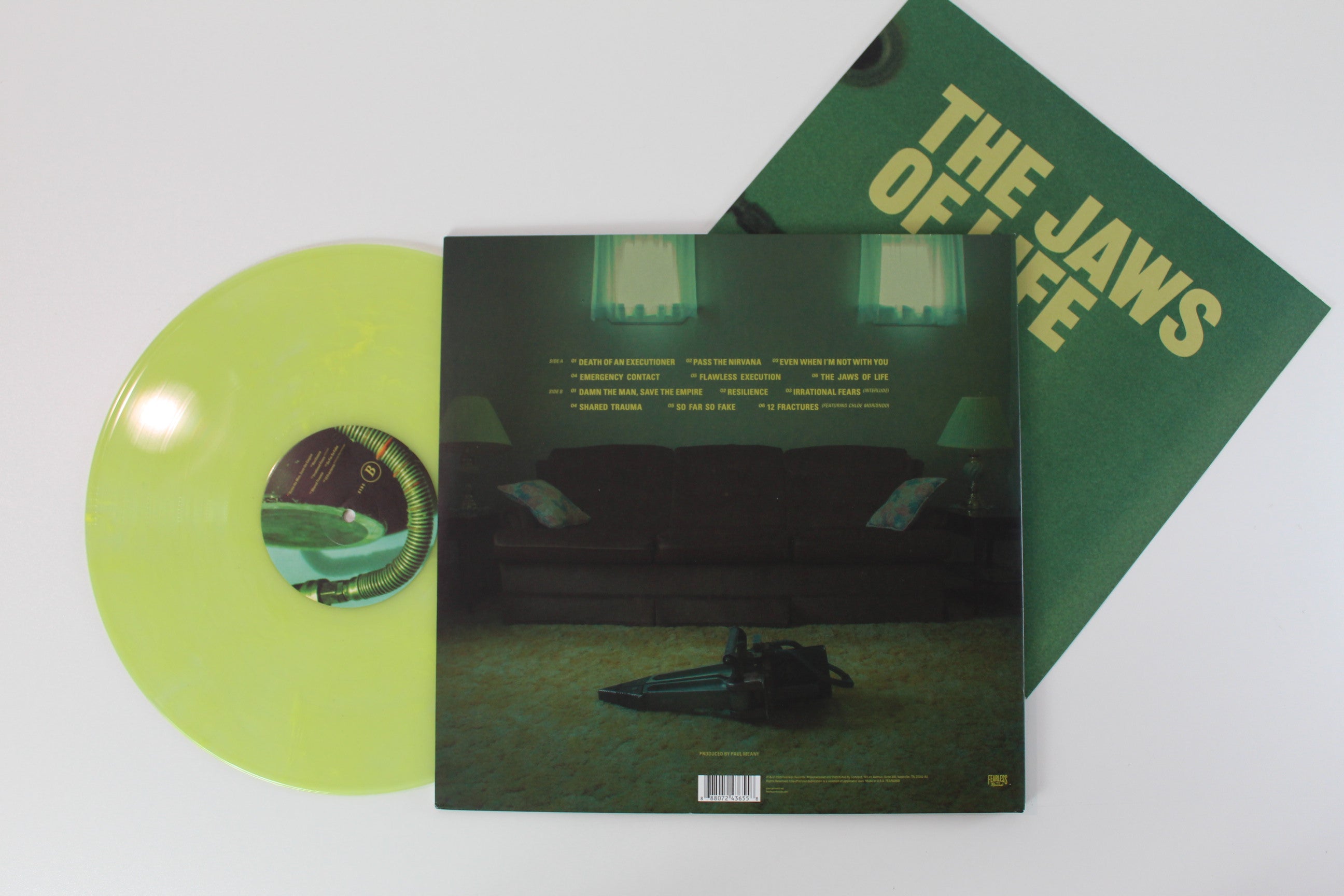 Pierce The Veil - The Jaws Of Life on Fearless Ltd Eggdrop Vinyl