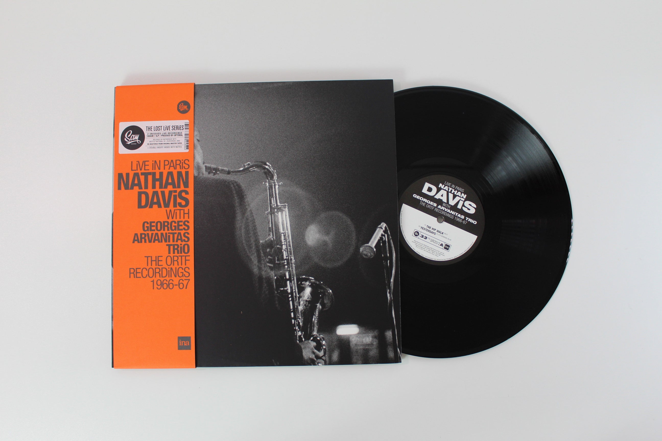 Nathan Davis With Georges Arvanitas Trio - Live In Paris - The ORTF Recordings 1966/67 on Sam Records