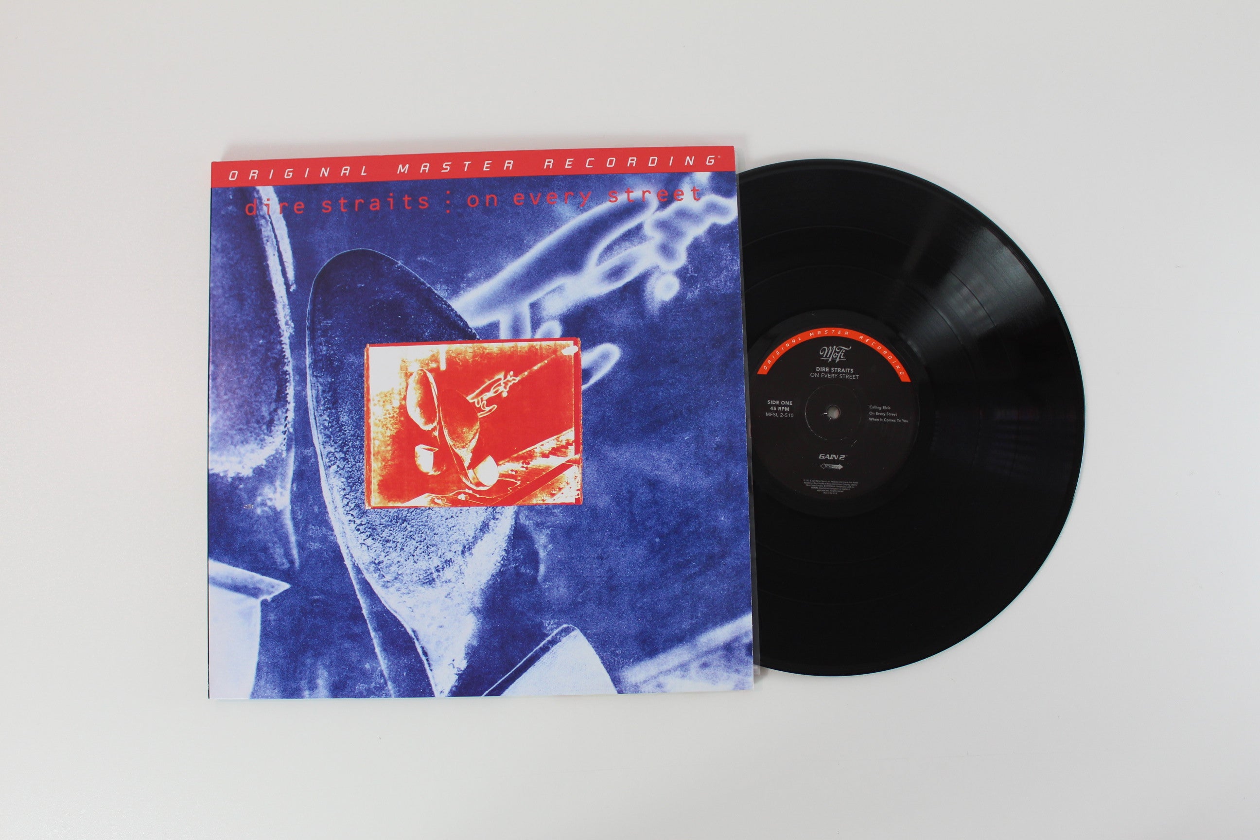 Dire Straits - On Every Street on Mobile Fidelity Sound Lab Numbered Reissue 45 RPM