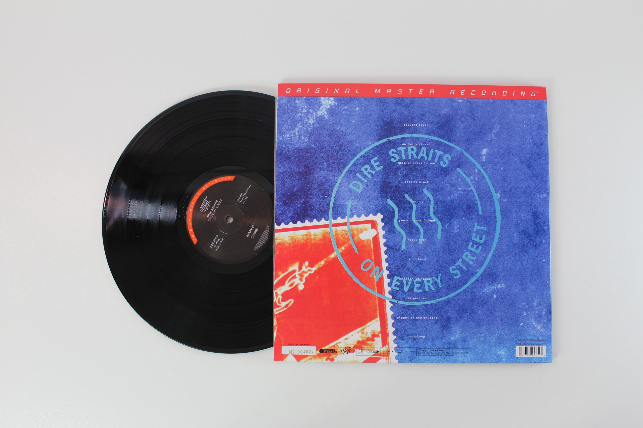 Dire Straits - On Every Street on Mobile Fidelity Sound Lab Numbered Reissue 45 RPM
