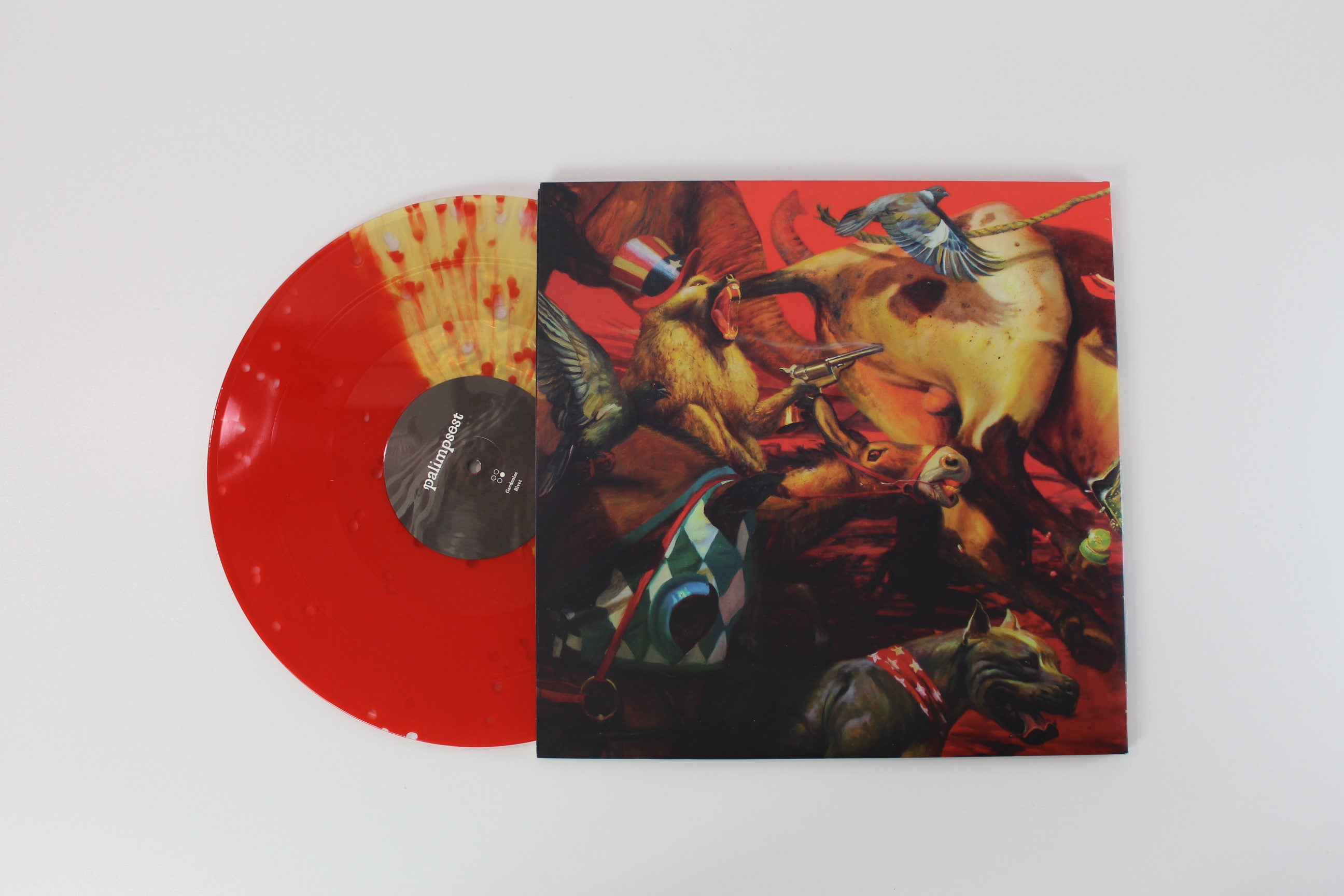 Protest The Hero - Palimpsest on Sheet Happens Publishing Ltd. Fireside Vinyl 45 RPM