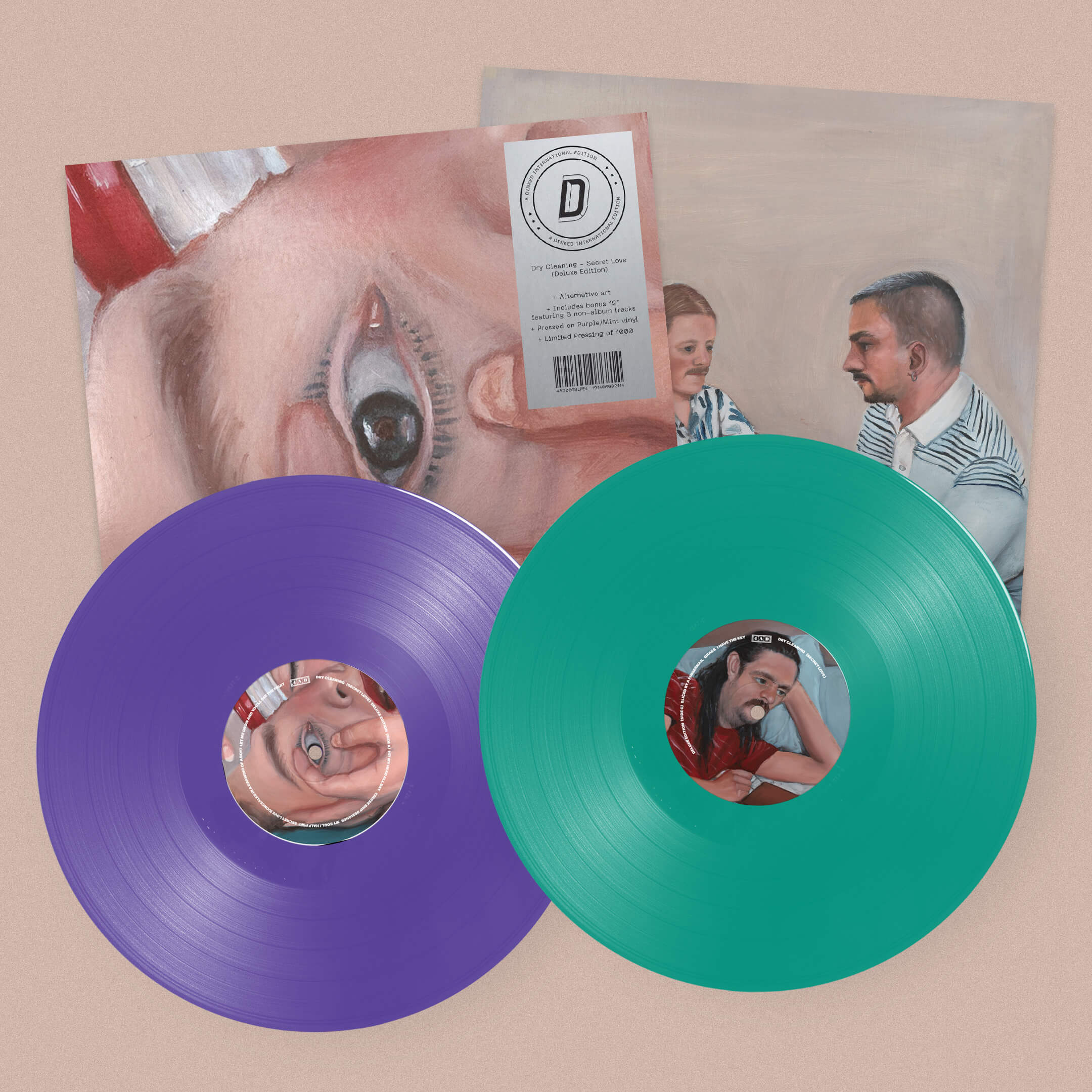 [PRE-ORDER] Dry Cleaning - Secret Love (Deluxe Edition) [Purple Vinyl + Bonus 12" Mint Vinyl] [Dinked International Edition] [Release Date: 10/16/2026]