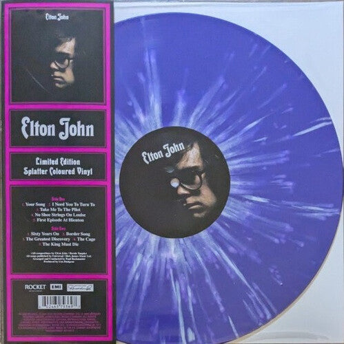 Elton John - Elton John [Purple w/ White Splatter Vinyl]