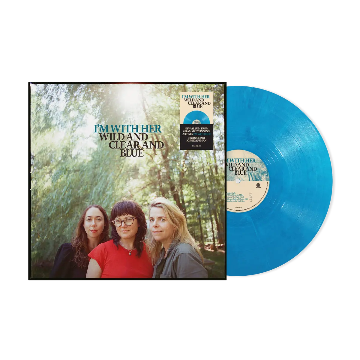 I'm With Her - Wild And Clear And Blue [Blue Eco Vinyl]