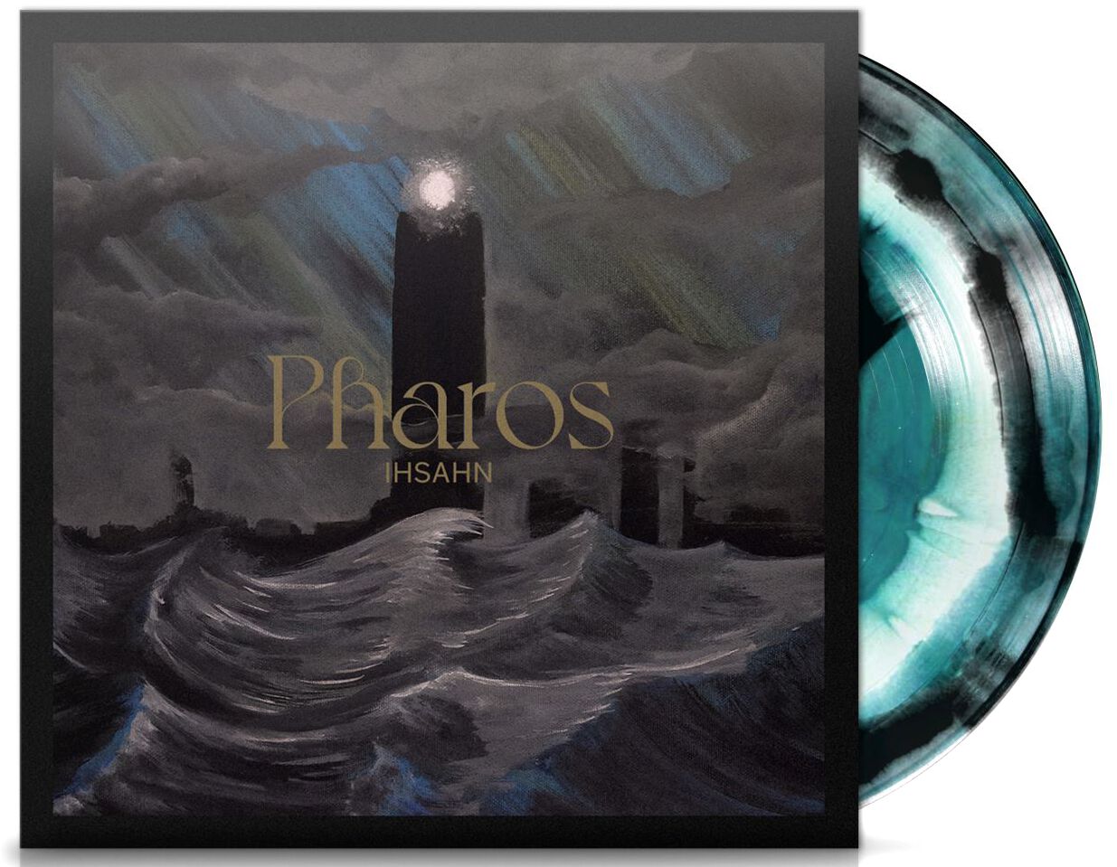 Ihsahn - Pharos [Turquoise, White & Black Swirl Vinyl]