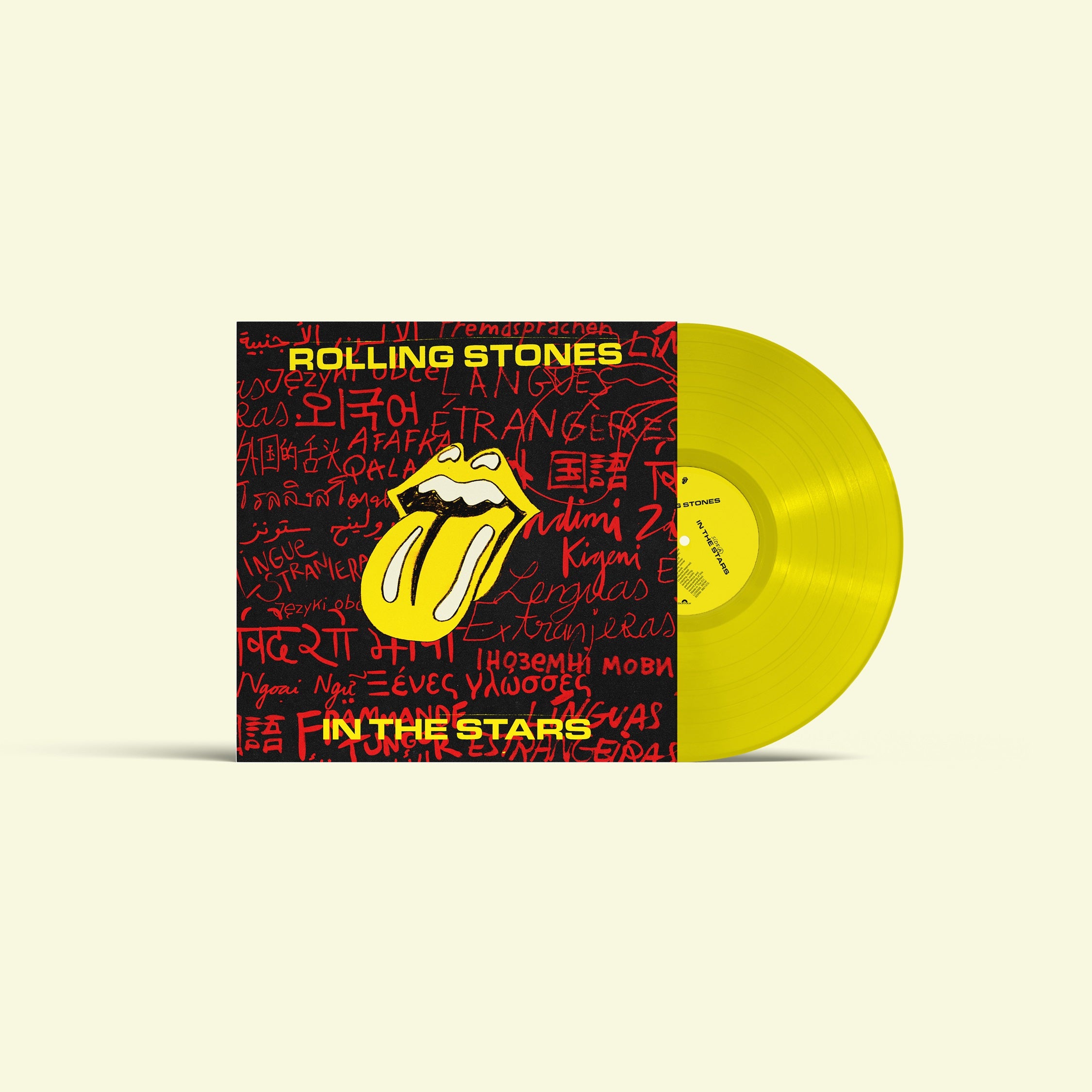 [DAMAGED] The Rolling Stones - In The Stars [Yellow 10" Single]