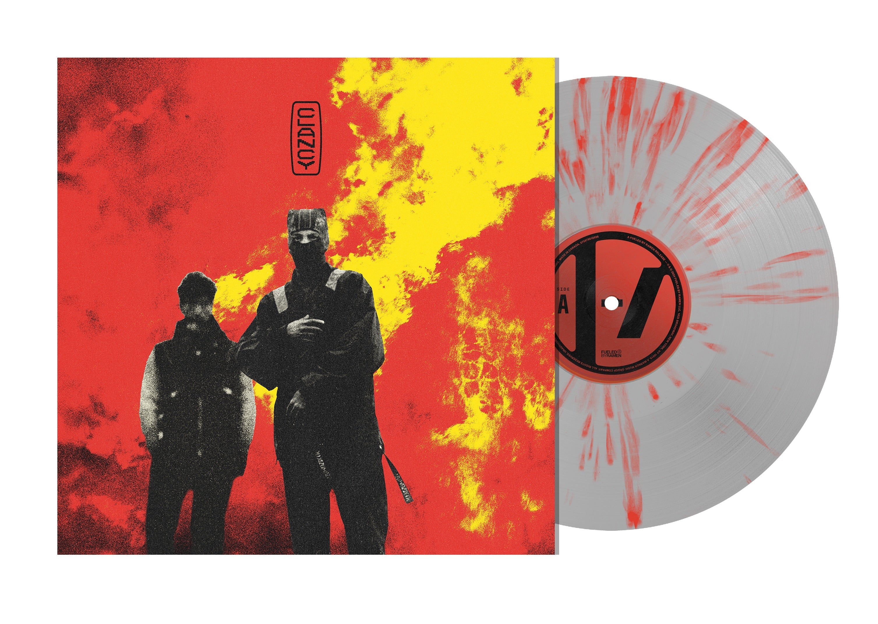 [DAMAGED] Twenty One Pilots - Clancy [Indie-Exclusive Clear Red Splatter Vinyl]