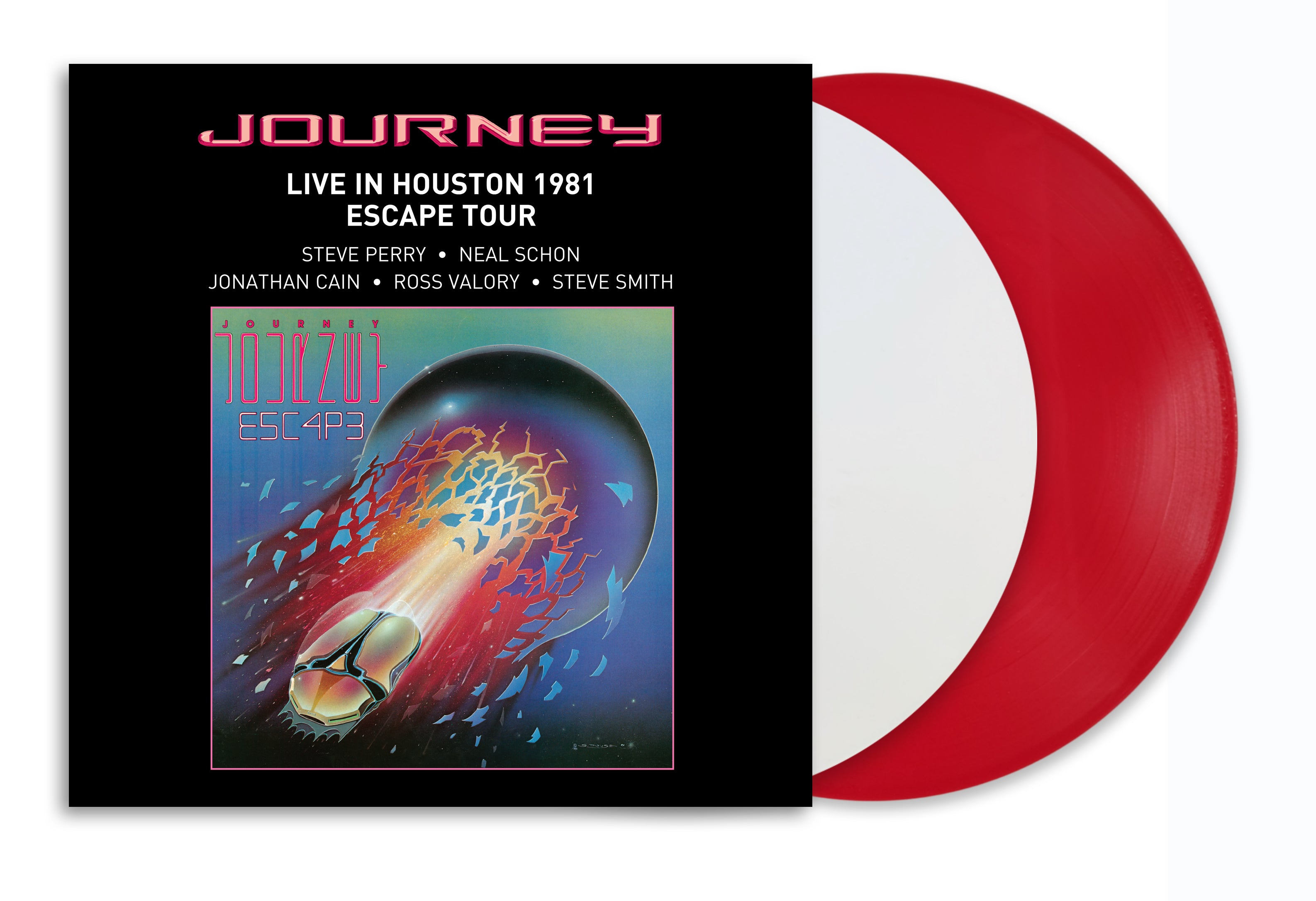Journey - Live In Houston 1981: The Escape Tour [Red & White Vinyl]