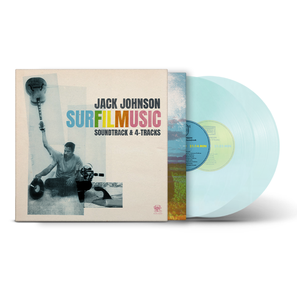[PRE-ORDER] Jack Johnson - SURFILMUSIC (Soundtrack & 4-Tracks) [Indie-Exclusive Soda Pop Bottle Blue Vinyl] [Release Date: 05/15/2026]