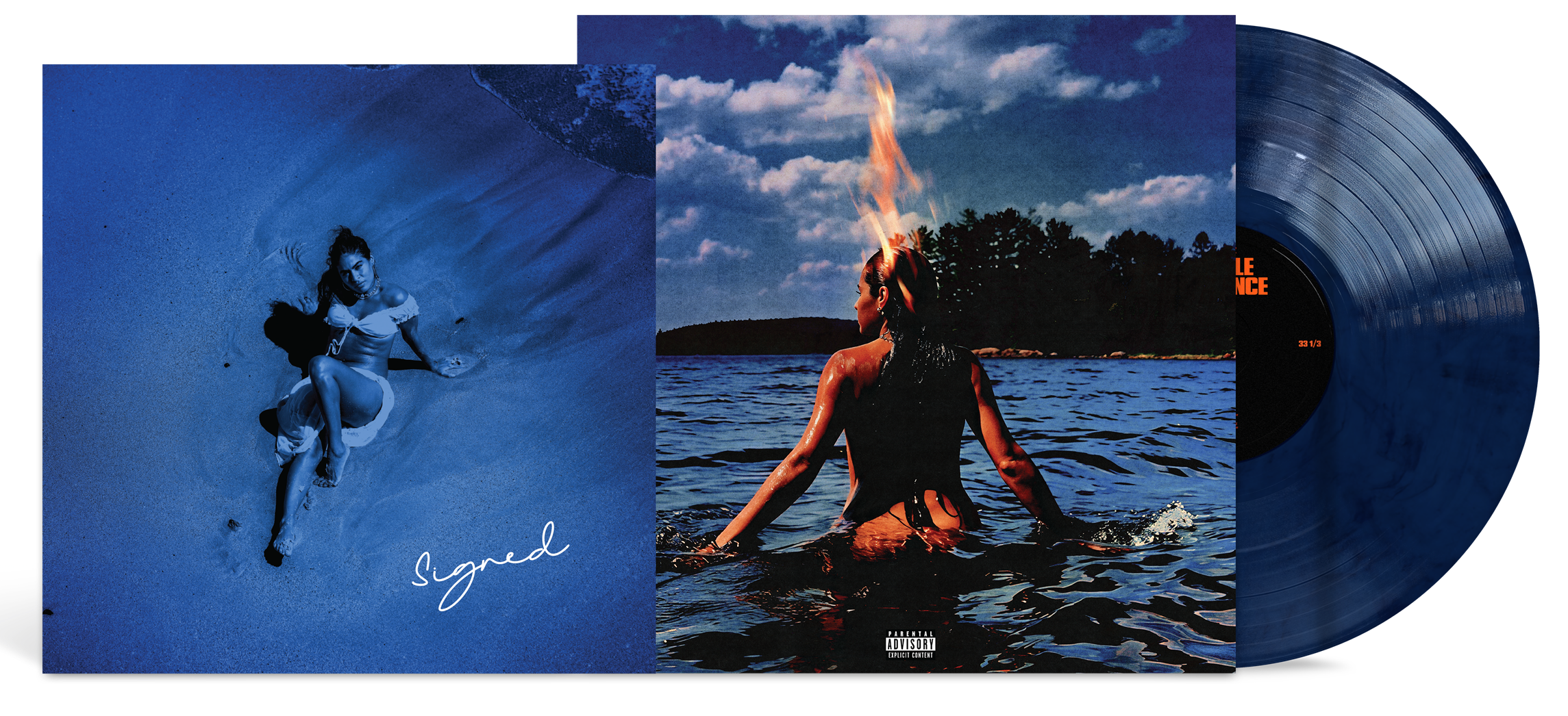 Jessie Reyez - A Little Vengeance [Indie-Exclusive Deep Blue Water Vinyl] [Signed Insert]