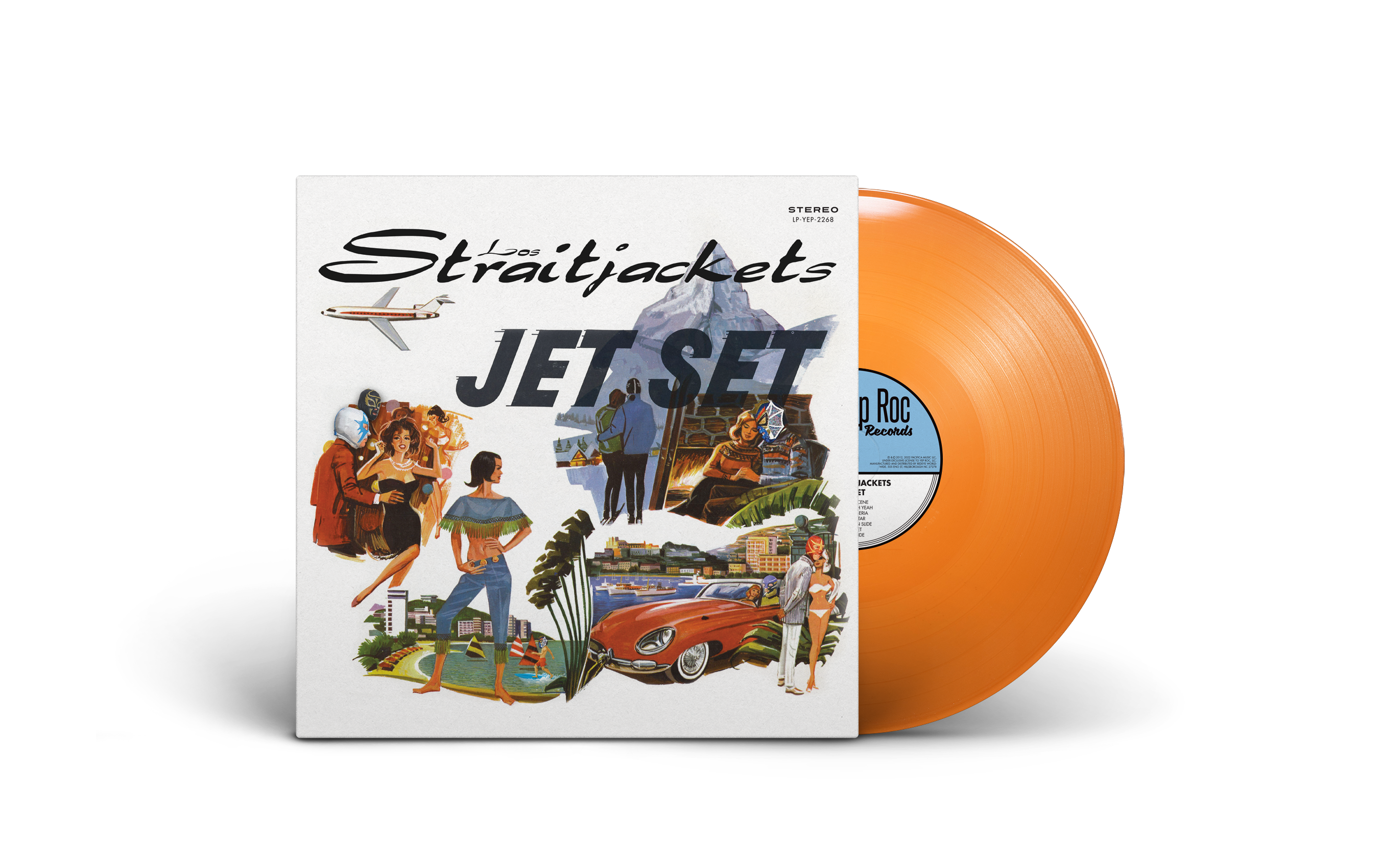 Los Straitjackets - Jet Set [Orange Vinyl]