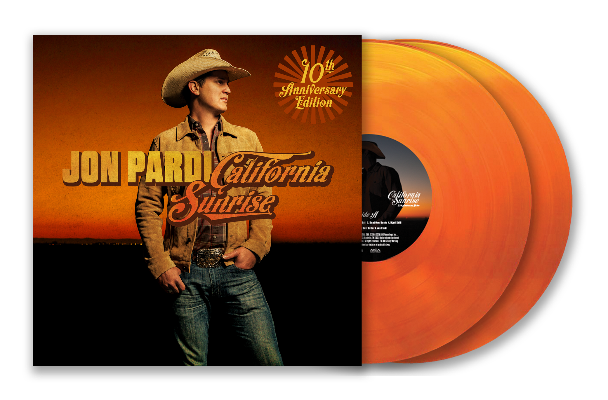 [PRE-ORDER] Jon Pardi - California Sunrise [2-lp Sunrise Colored Vinyl] [Release Date: 06/12/2026]