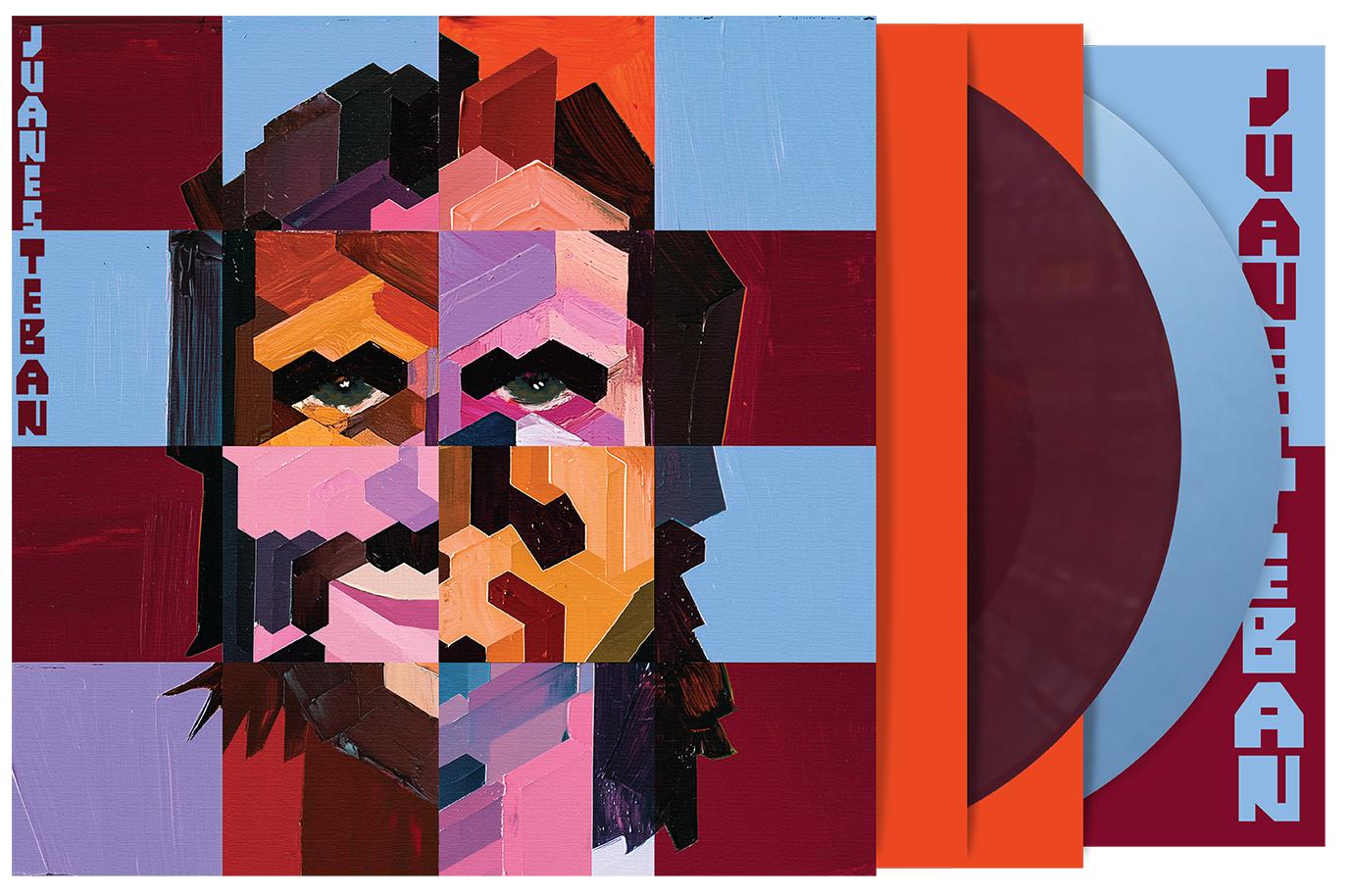 [PRE-ORDER] Juanes - JuanesTeban [2-lp Baby Blue/Garnet Colored Vinyl] [Release Date: 06/19/2026]