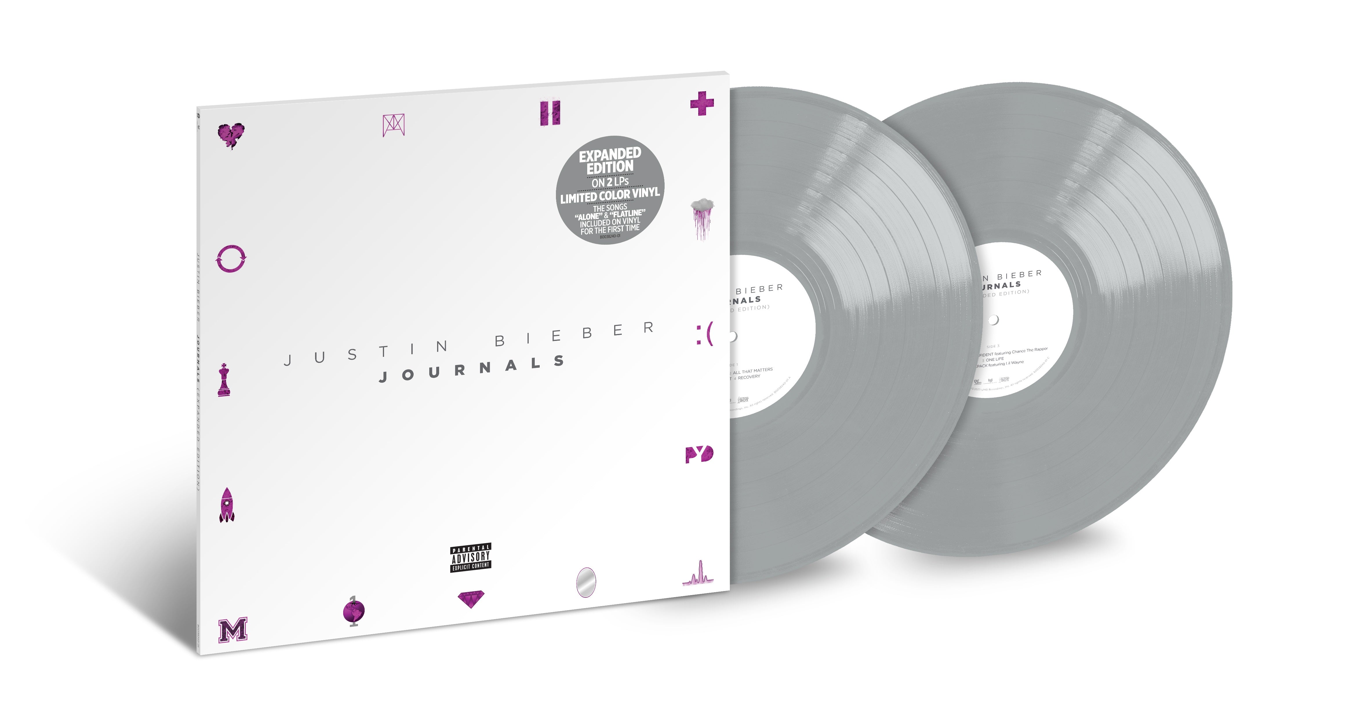 洋楽 Justin Bieber Journals 2LP Justin Bieber - Journals [Platinum Vinyl]