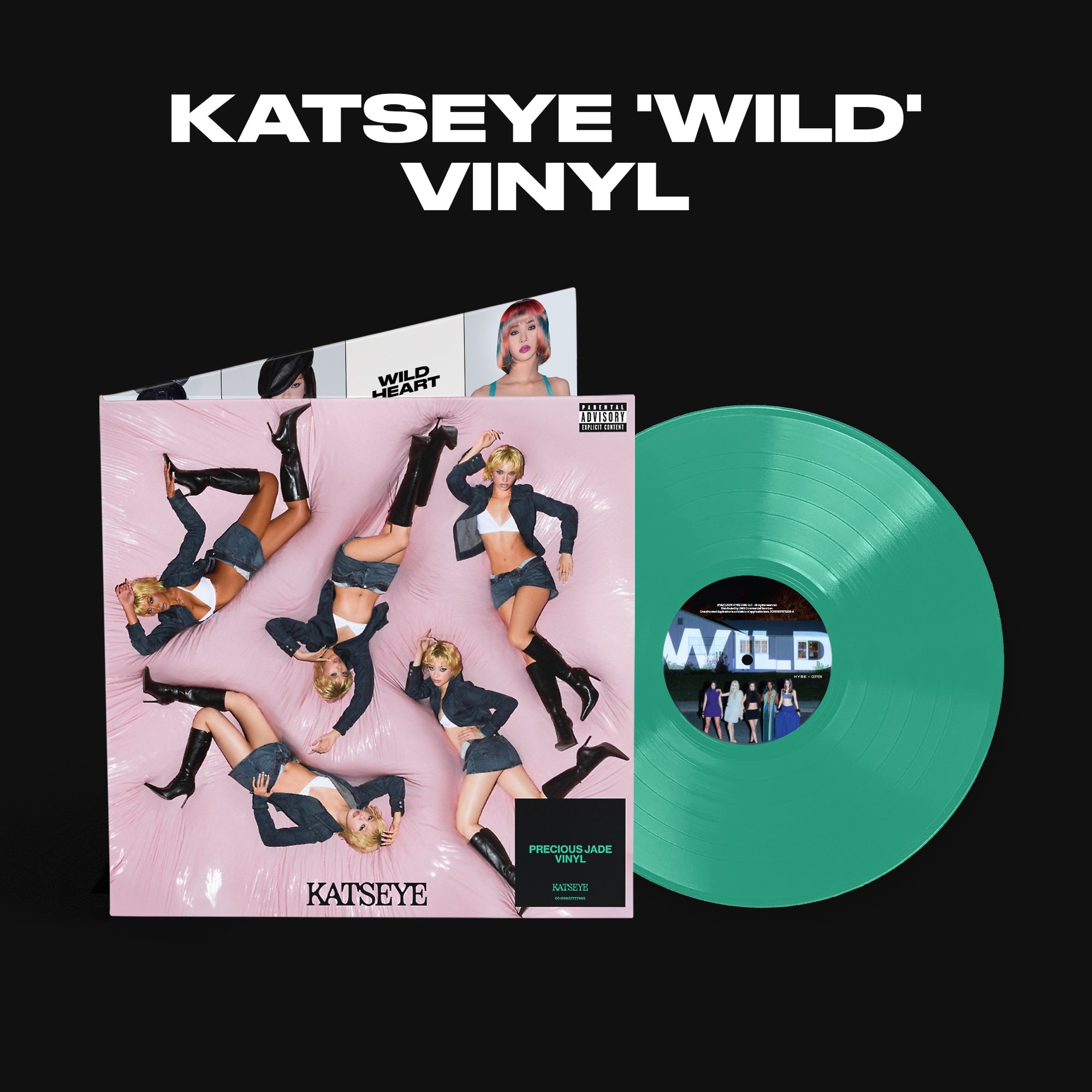 Katseye - Wild [Precious Jade Vinyl]