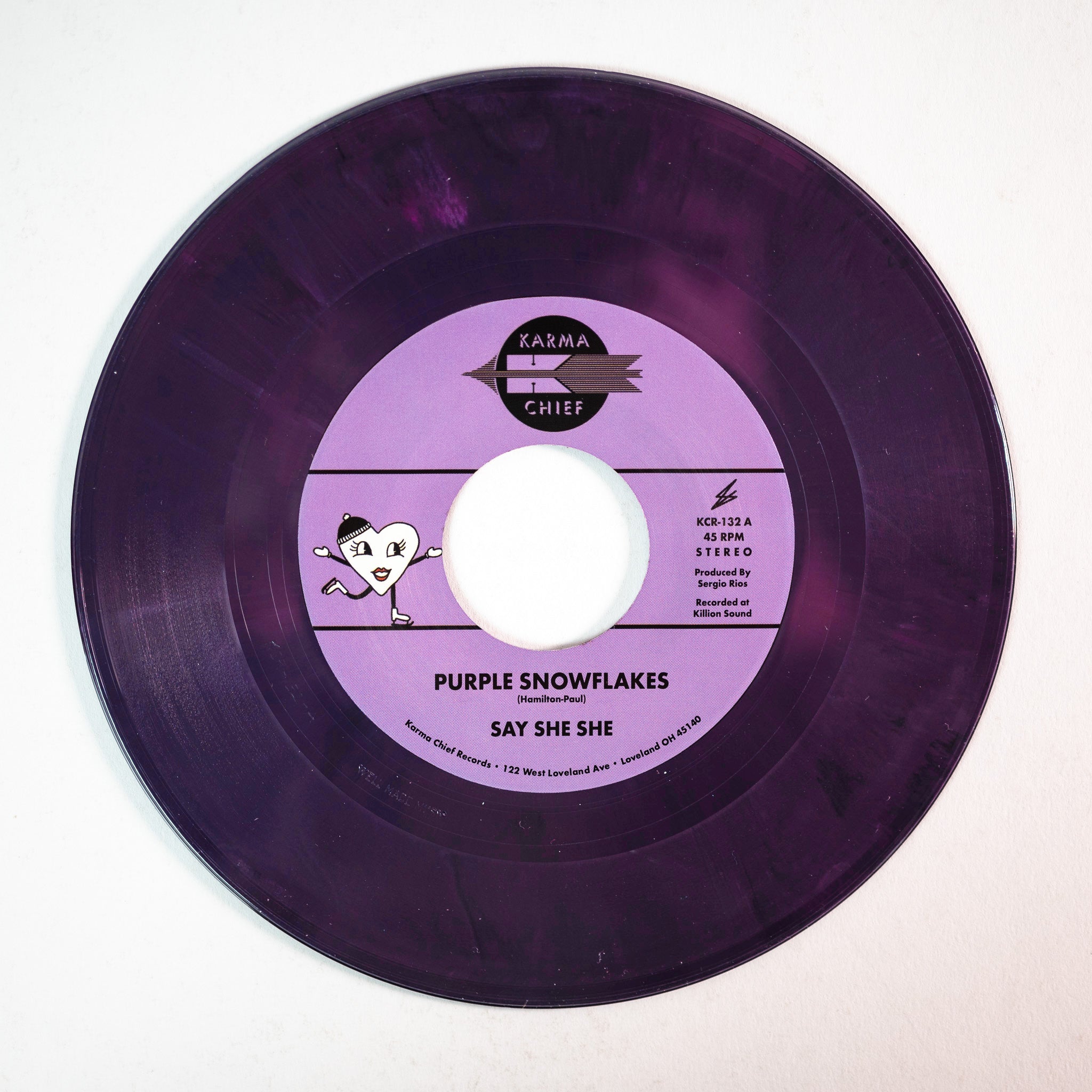Say She She - Purple Snowflakes / This Wintertime [Purple Snowflake 7" Vinyl]