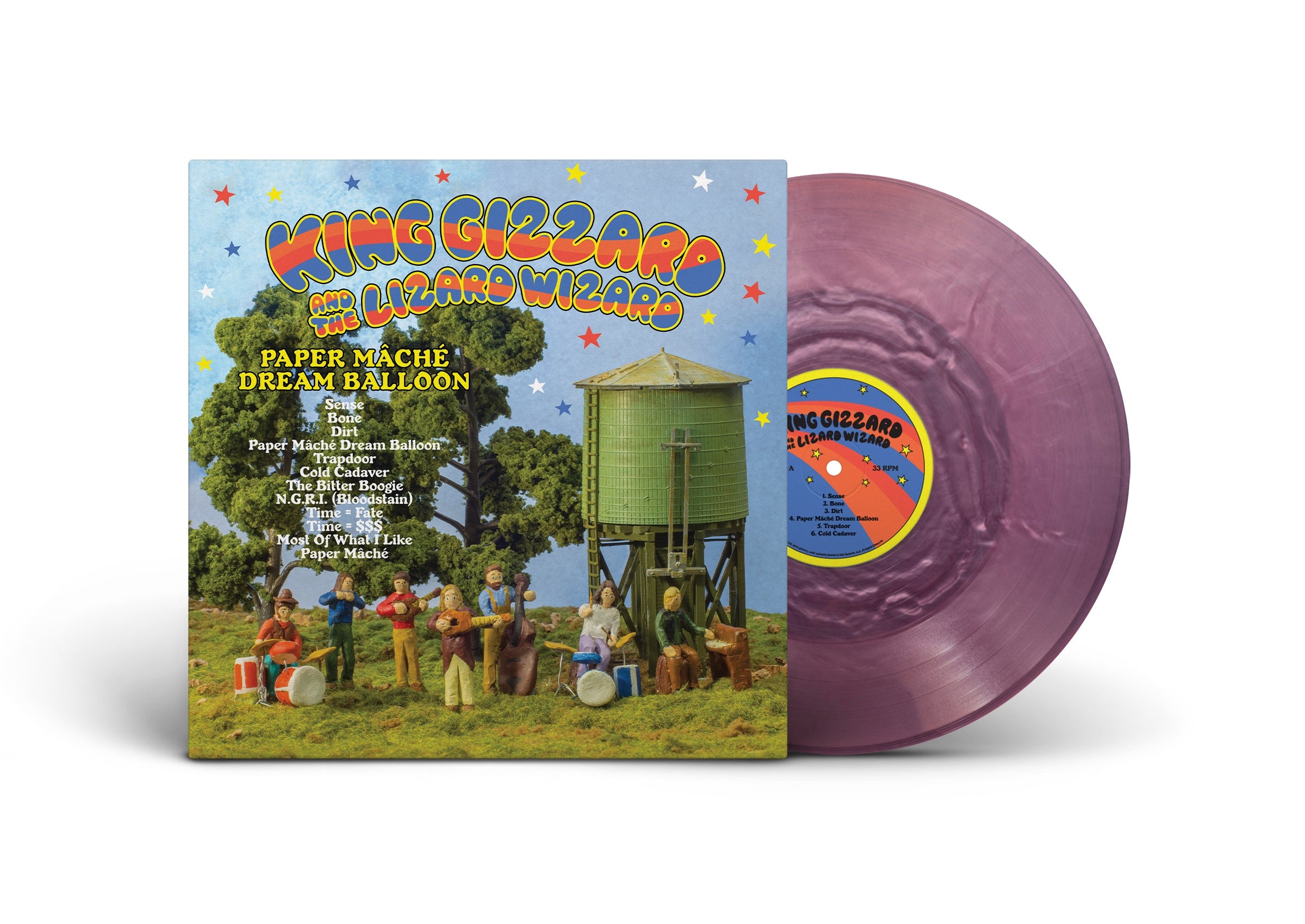 King Gizzard & The Lizard Wizard - Paper Mâché Dream Balloon [Pink Seaglass Edition]