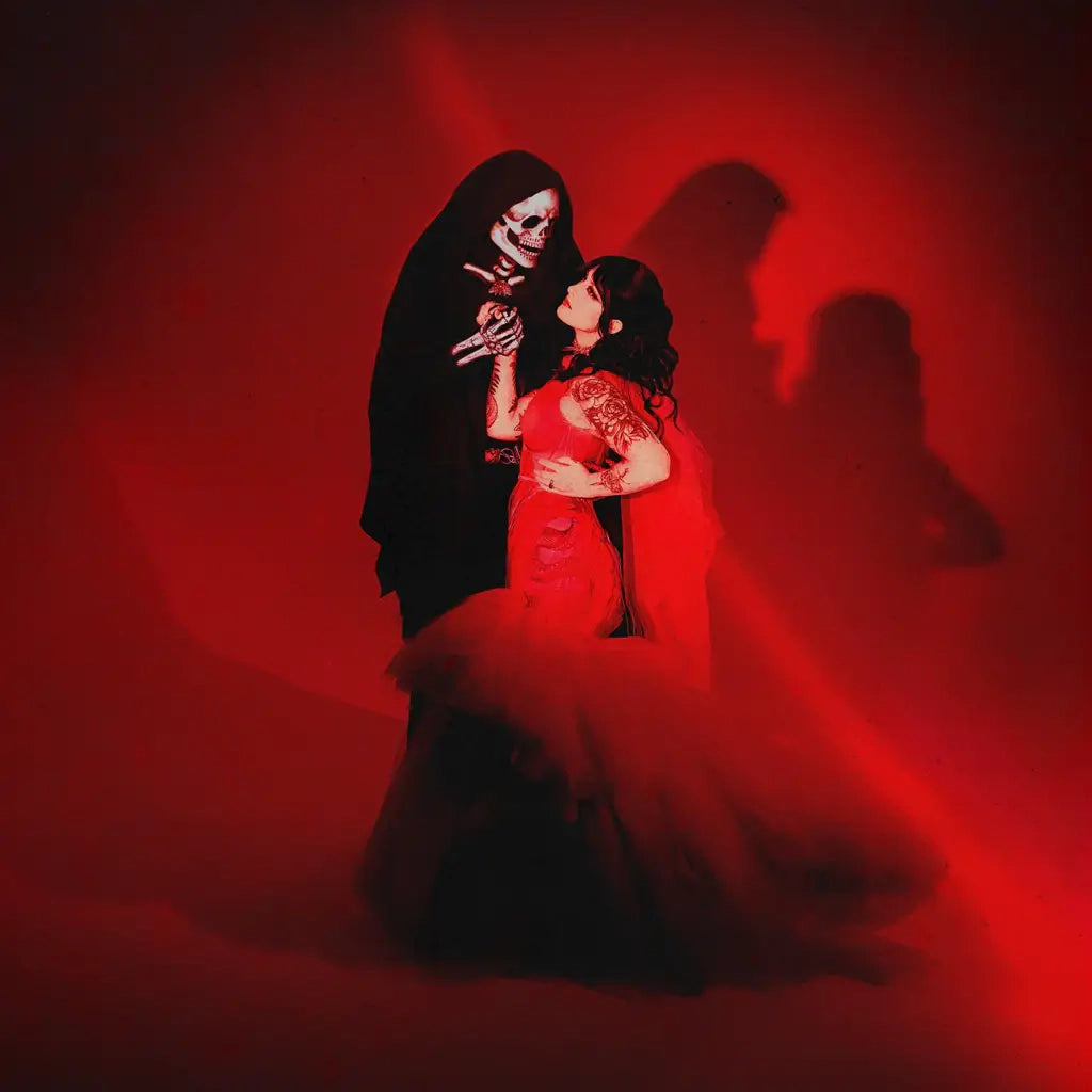 Mothica - Kissing Death [Red & Black Splatter Vinyl]