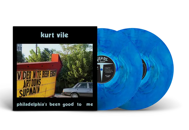 Kurt Vile - Philadelphia's Been Good To Me [Indie-Exclusive Blue Vinyl]
