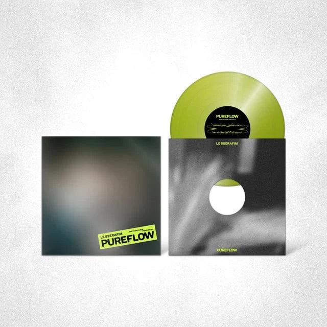 LE SSERAFIM - Pureflow [Electric Yellow Glitter Vinyl]