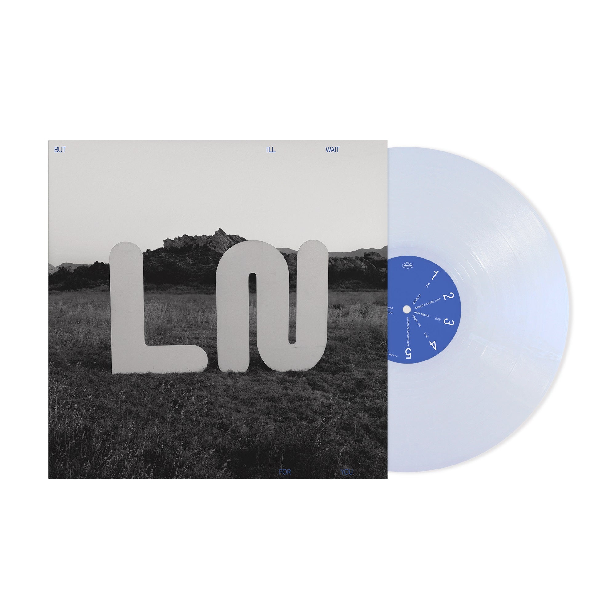 Local Natives - But I'll Wait For You [Indie-Exclusive Iridescent White / Blue  Vinyl]