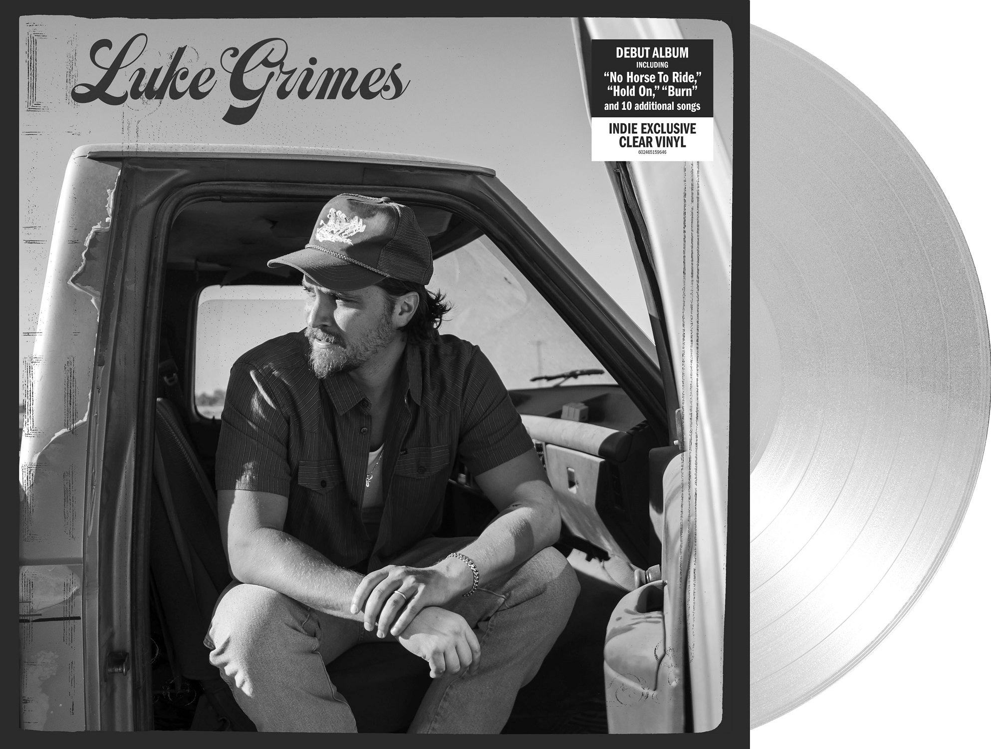 [PRE-ORDER] Luke Grimes - Luke Grimes [Clear Vinyl] [Release Date: 05/17/2024]