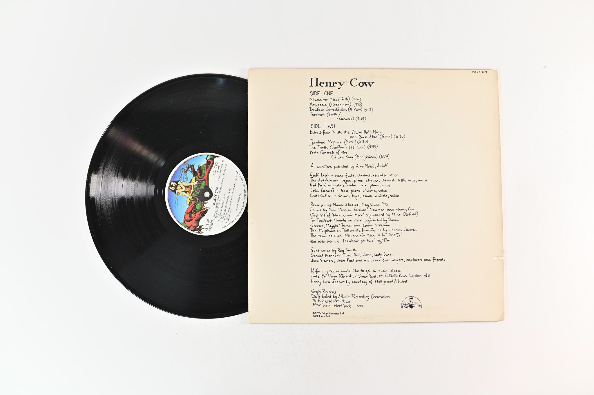 Henry Cow - Legend on Virgin