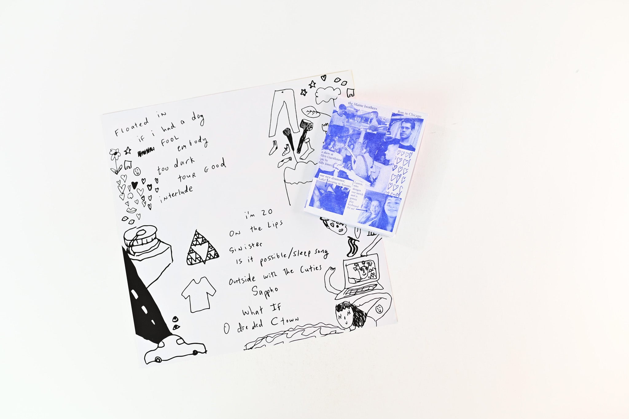 Frankie Cosmos - Next Thing on Bayonet Ltd Clear With White Streaks