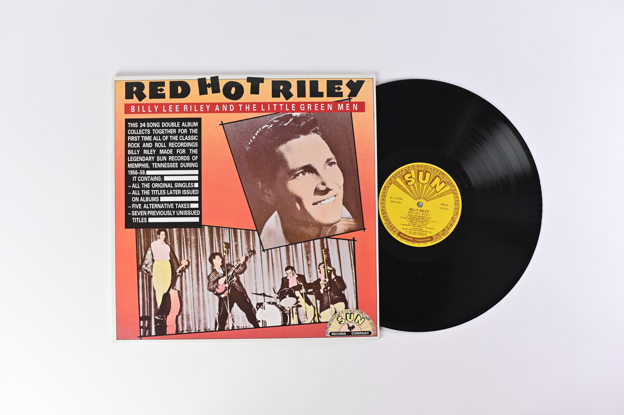 Billy Lee Riley And The Little Green Men - Red Hot Riley on Sun