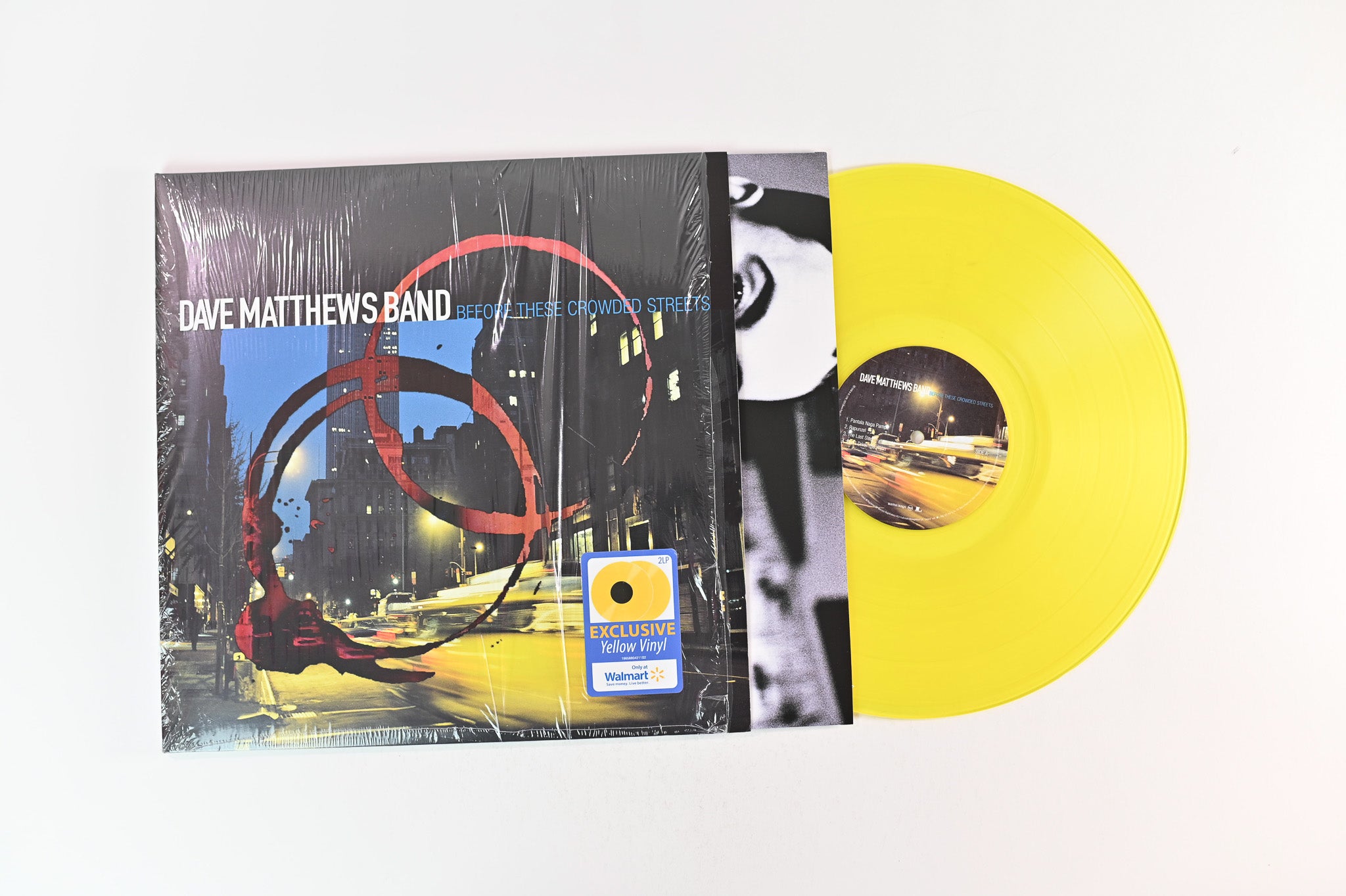 Dave Matthews Band - Before These Crowded Streets on Legacy Bama Rags Yellow Translucent Reissue