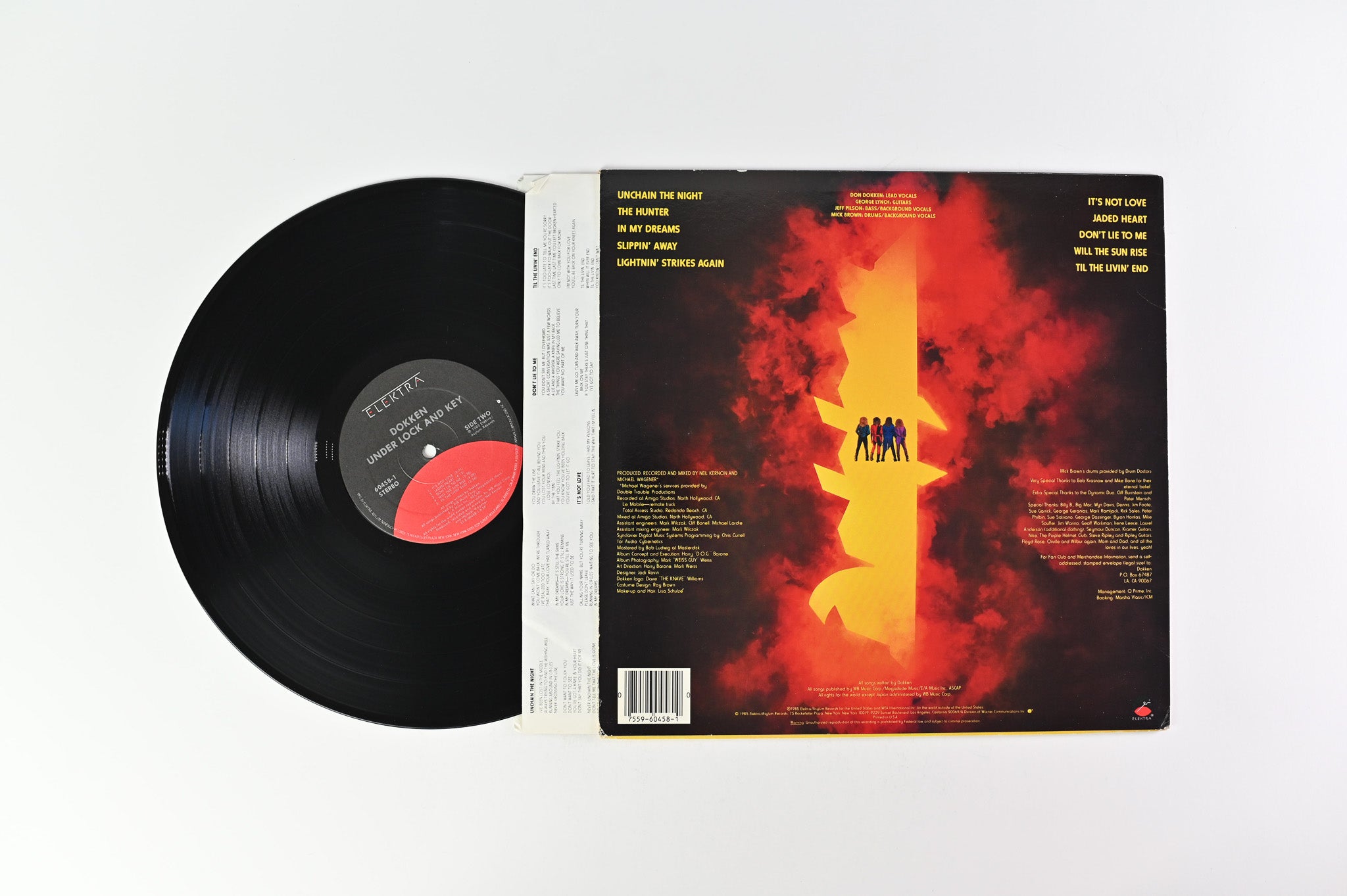 Dokken - Under Lock And Key New Vinyl Lp Album Dokken - Under Lock