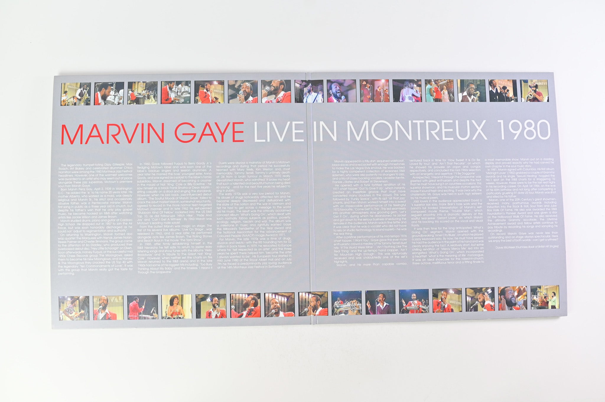 Marvin Gaye - Live In Montreux 1980 on Ear Music Classics Ltd Numbered Reissue