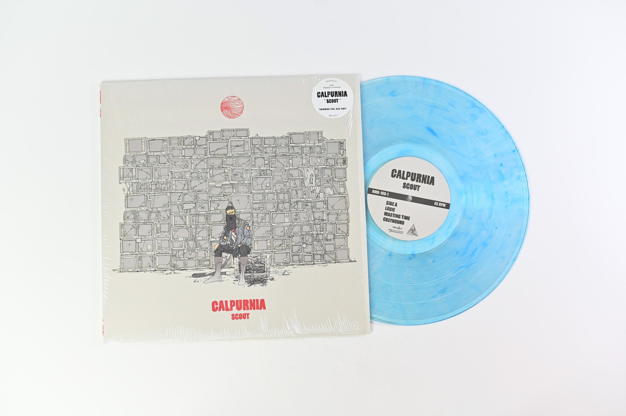 Calpurnia - Scout on Royal Mountain Swimming Pool Blue 12" 45 RPM EP