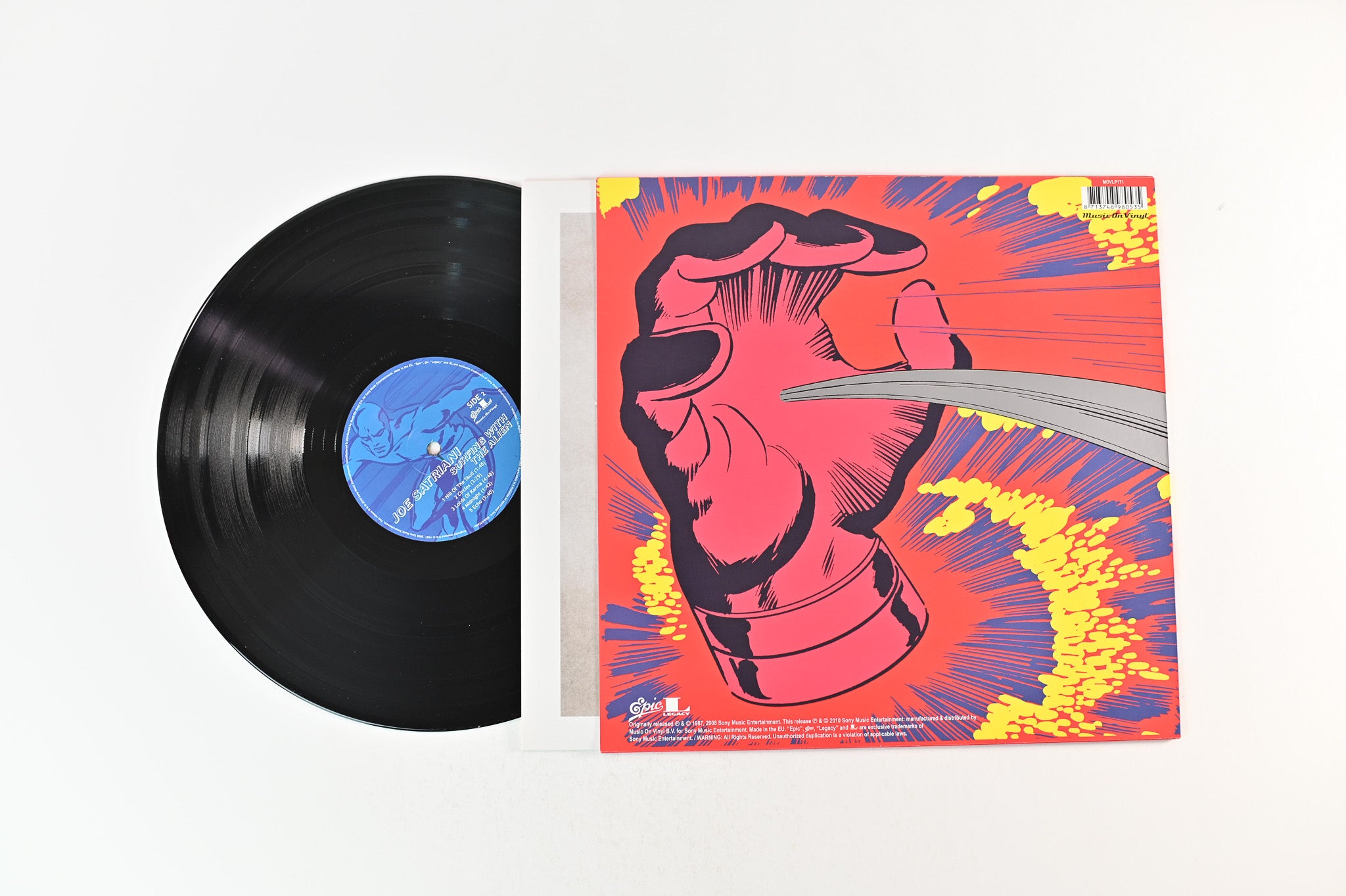 Joe Satriani - Surfing With The Alien on Music on Vinyl Reissue