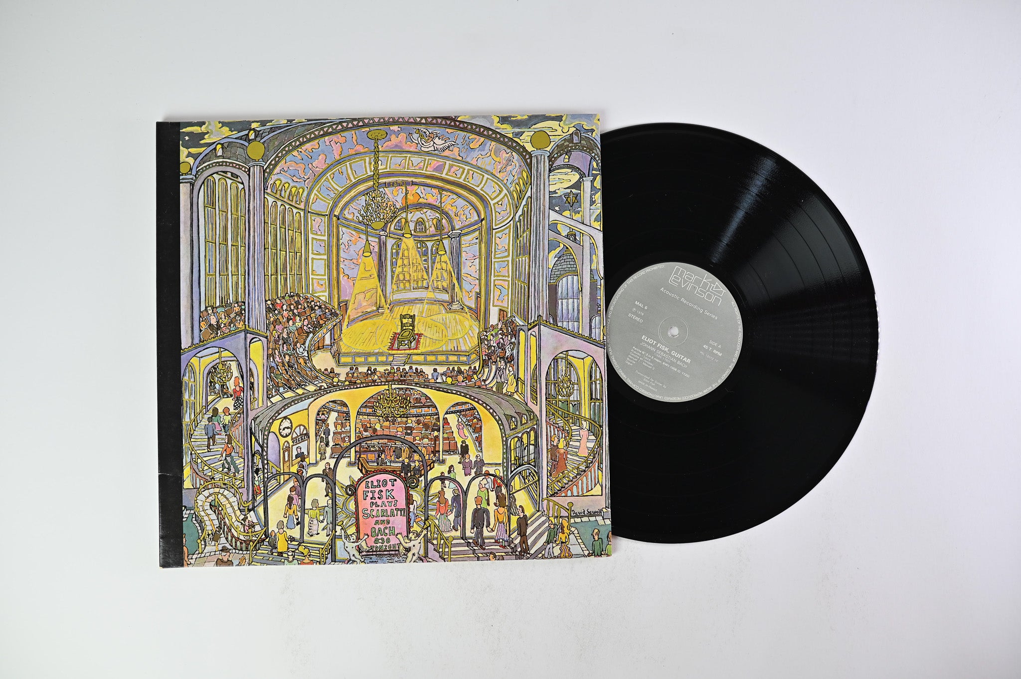 Eliot Fisk - Plays Scarlatti & Bach 8:30 Tonight on Mark Levinson