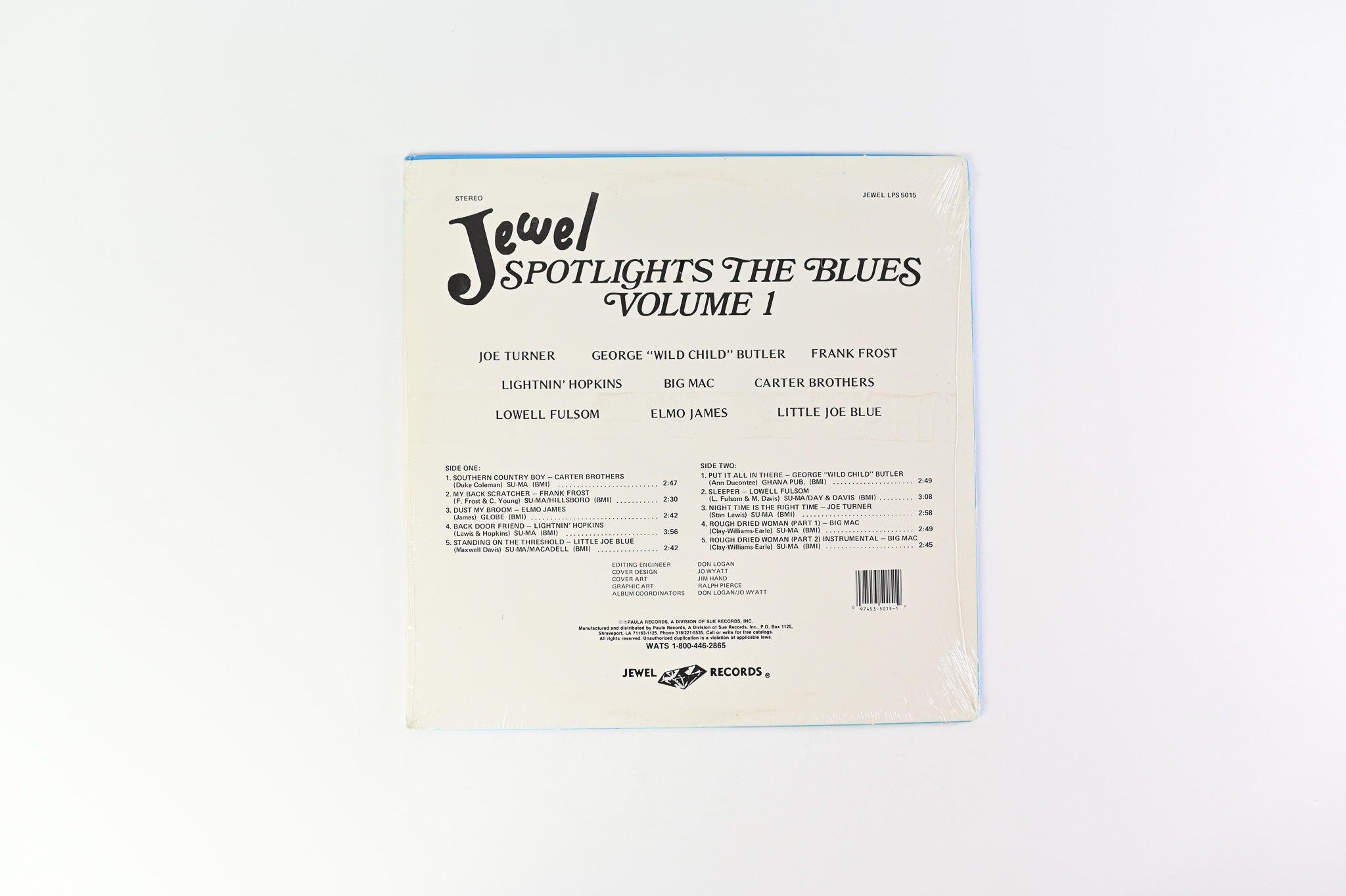 Various - Jewel Spotlights The Blues Volume 1 on  Jewel - Sealed