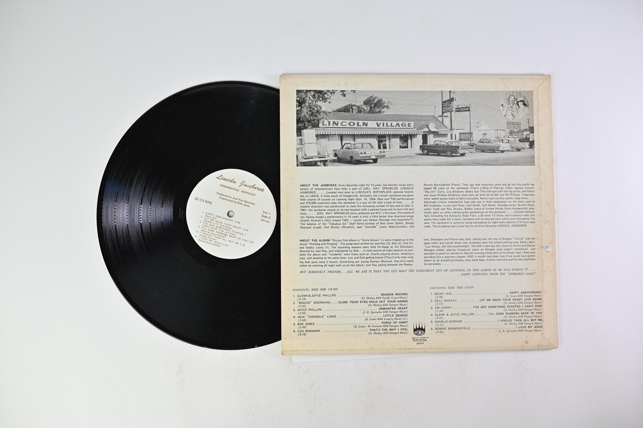 Various - Joel Ray Sprowls Lincoln Jamboree on Queen City Album Co.