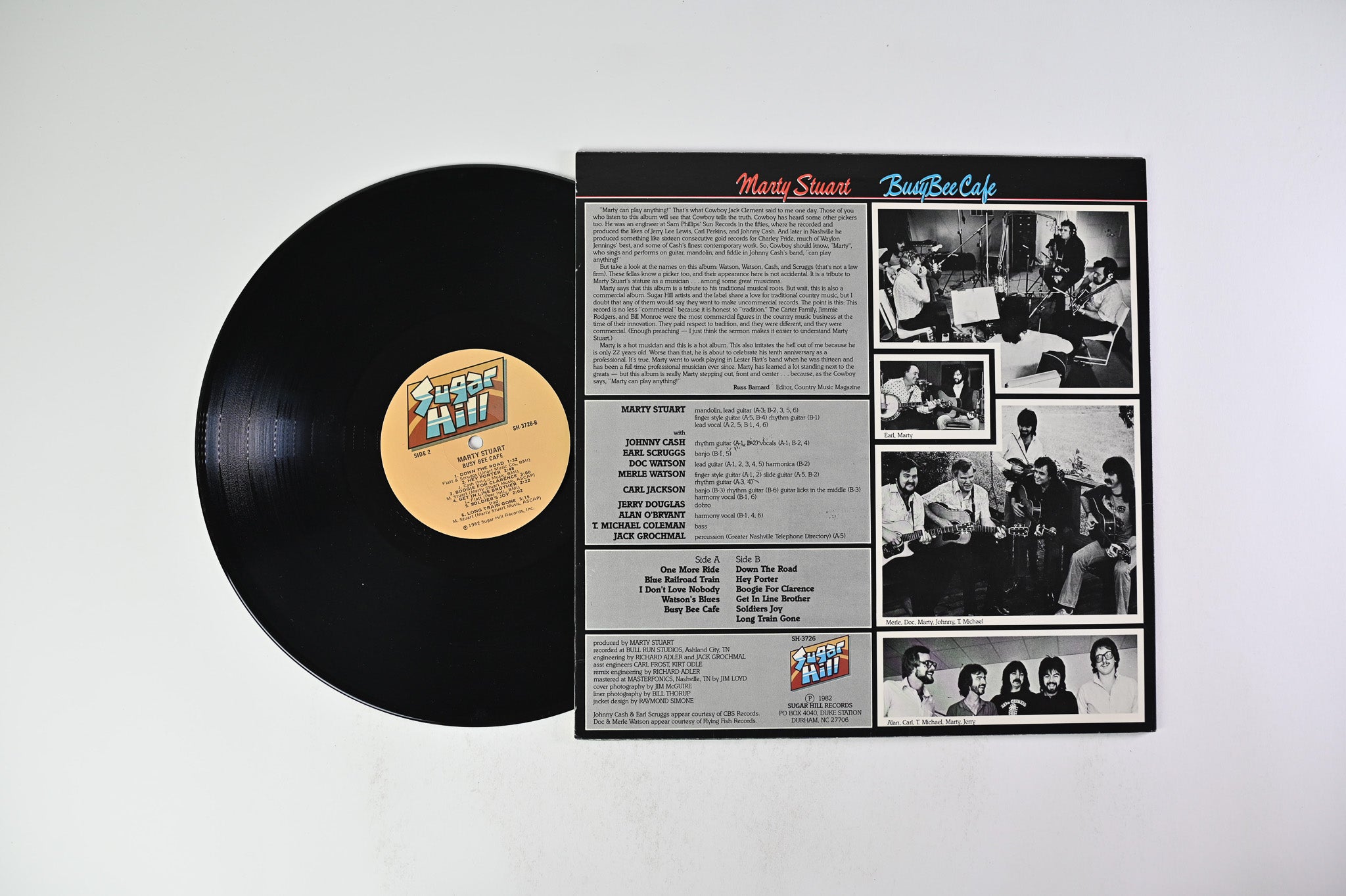 Marty Stuart - Busy Bee Cafe on Sugar Hill Records