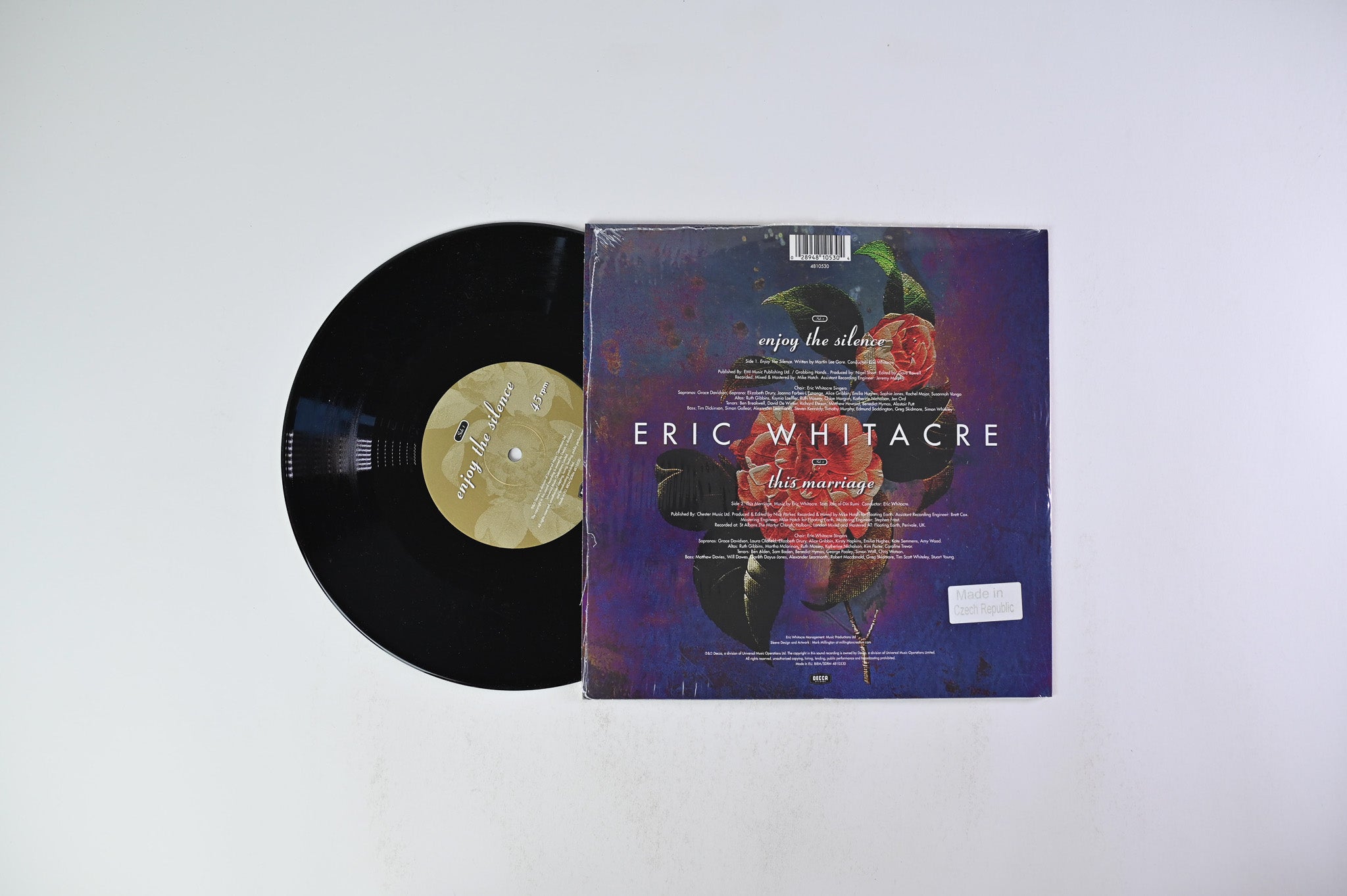 Eric Whitacre - Enjoy The Silence on Decca - 10" Vinyl
