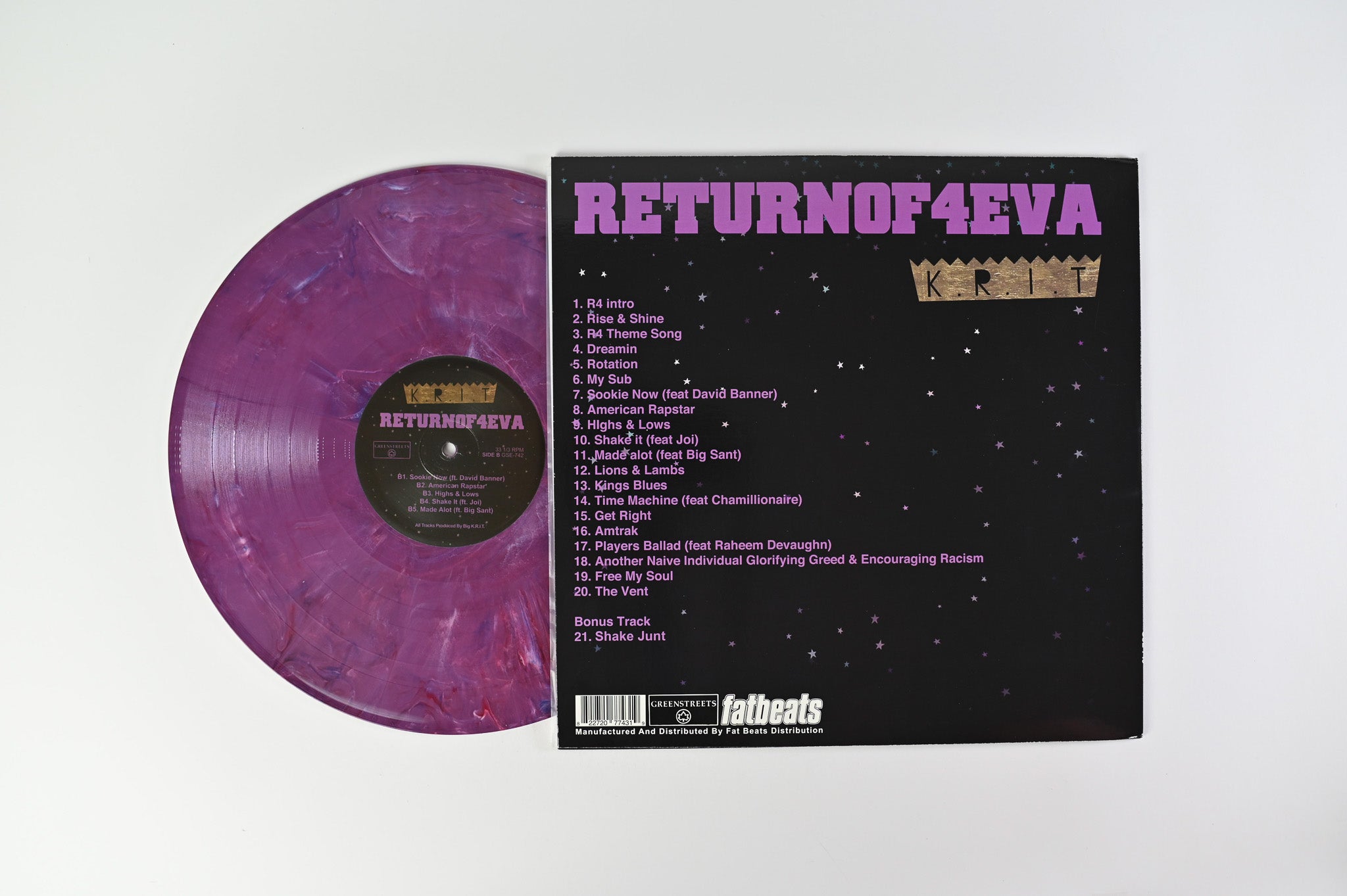 Big K.R.I.T. - The Underground Edition on Nature Sounds Ltd Purple Marbled / Gold Box Set