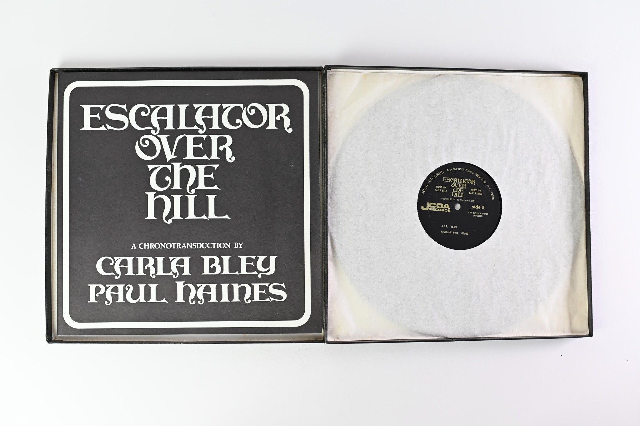 Carla Bley - Escalator Over The Hill on JCOA - 3-lp Box Set