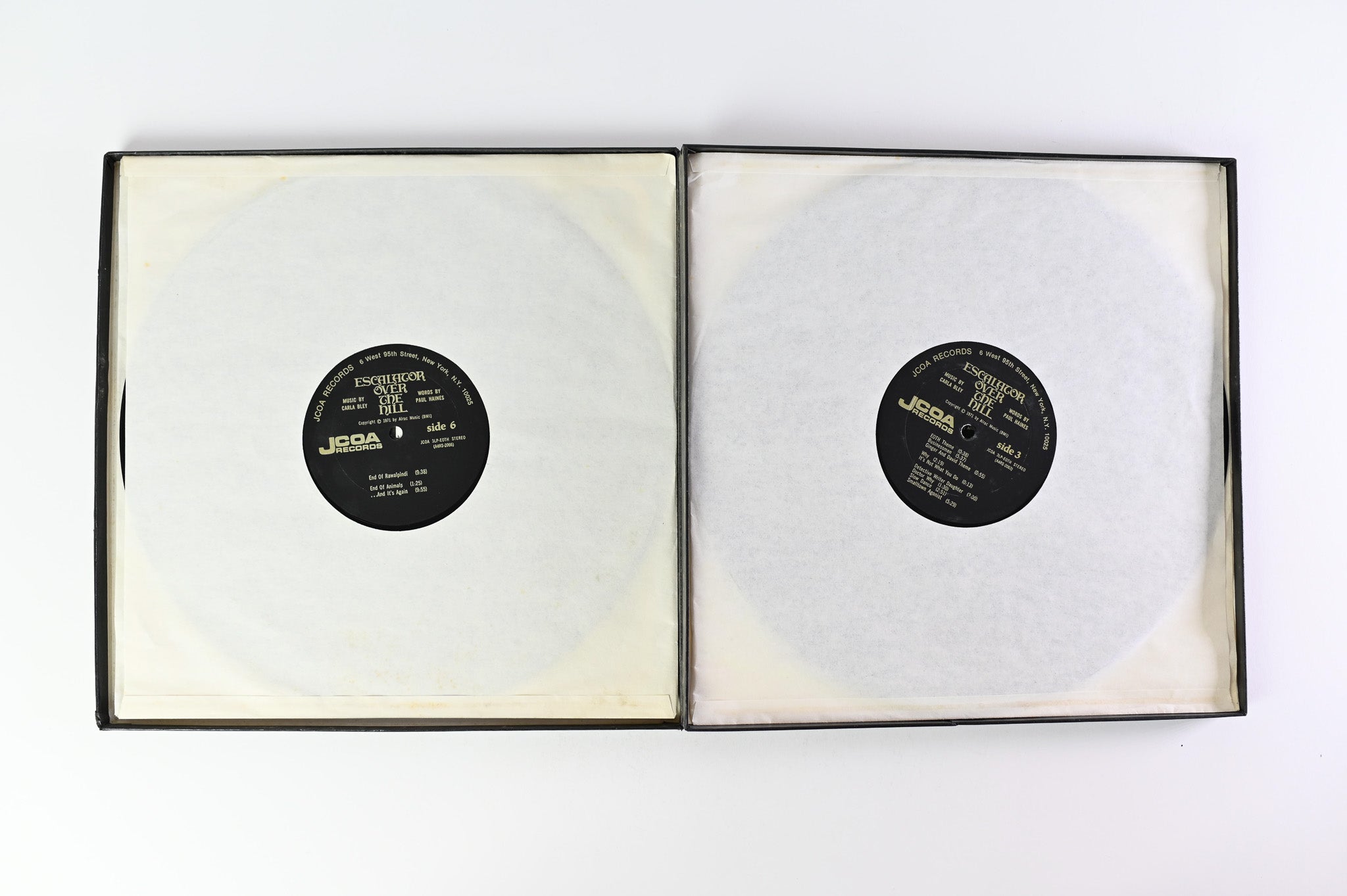Carla Bley - Escalator Over The Hill on JCOA - 3-lp Box Set
