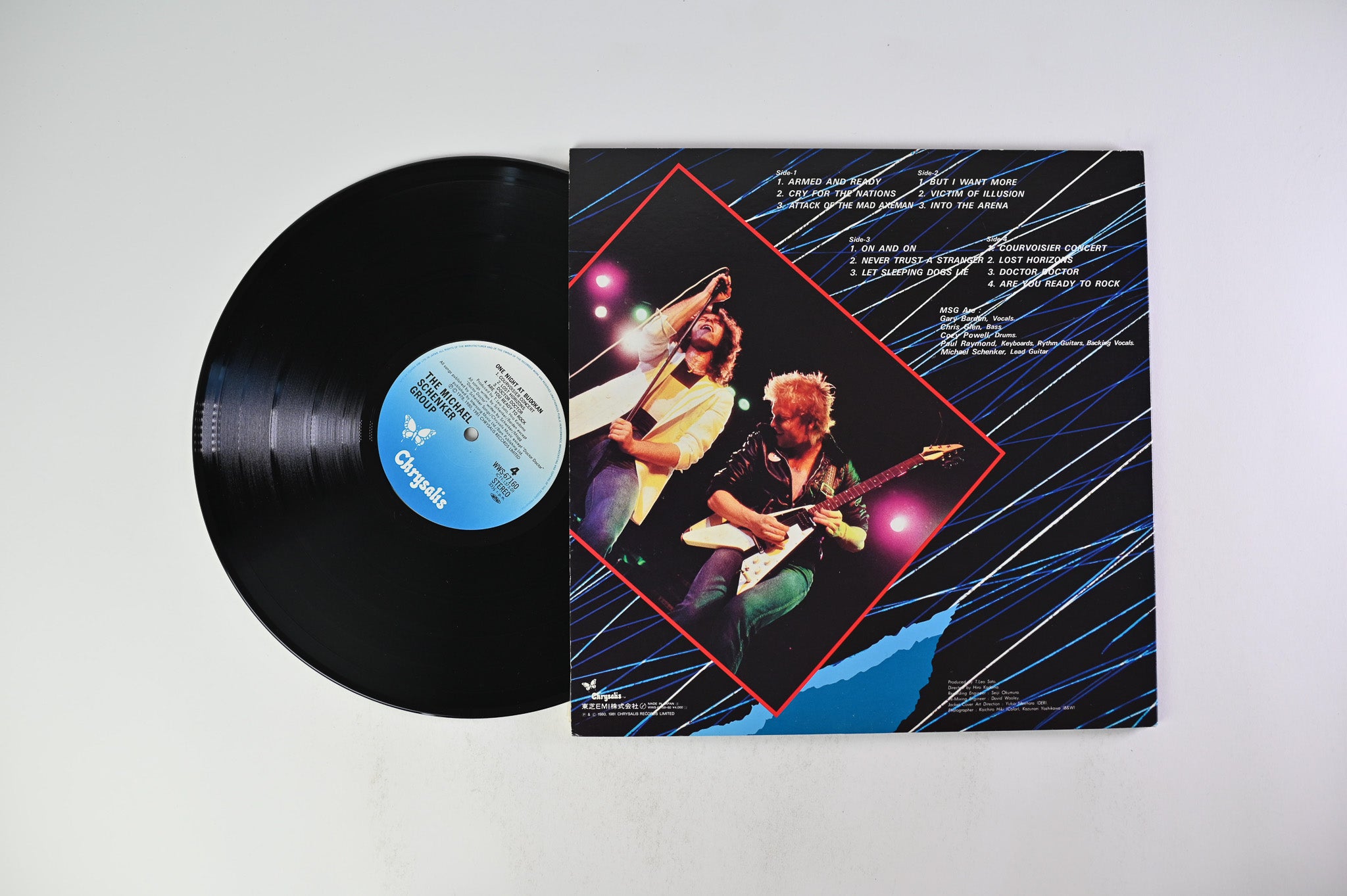The Michael Schenker Group - One Night At Budokan on Chrysalis