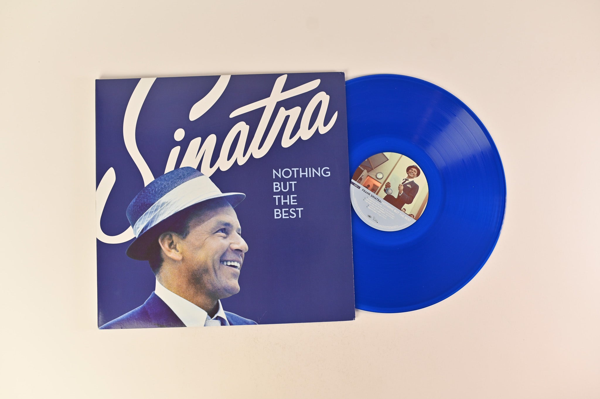 Frank Sinatra - Nothing But The Best on Capitol Ltd Blue / Clear Transparent