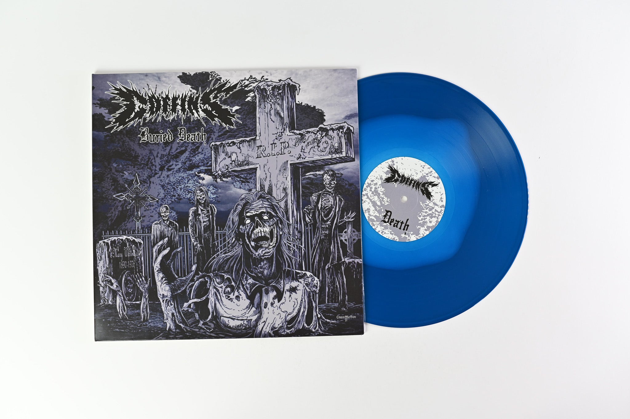 Coffins - Buried Death on 20 Buck Spin - Blue Colored Vinyl