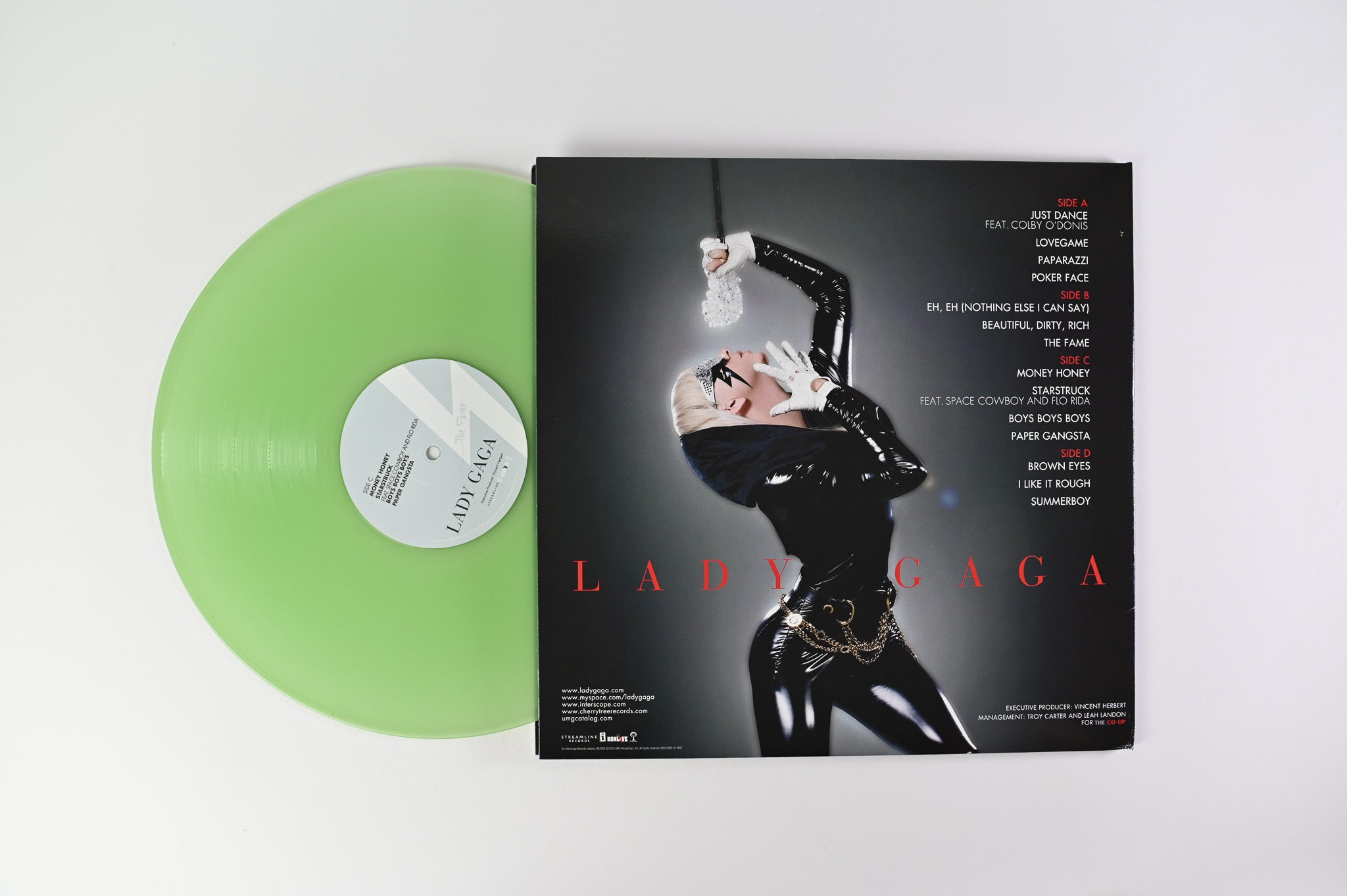 Lady Gaga - The Fame Monster on Interscope Ltd Deluxe Edition Slipcase Colored Vinyl