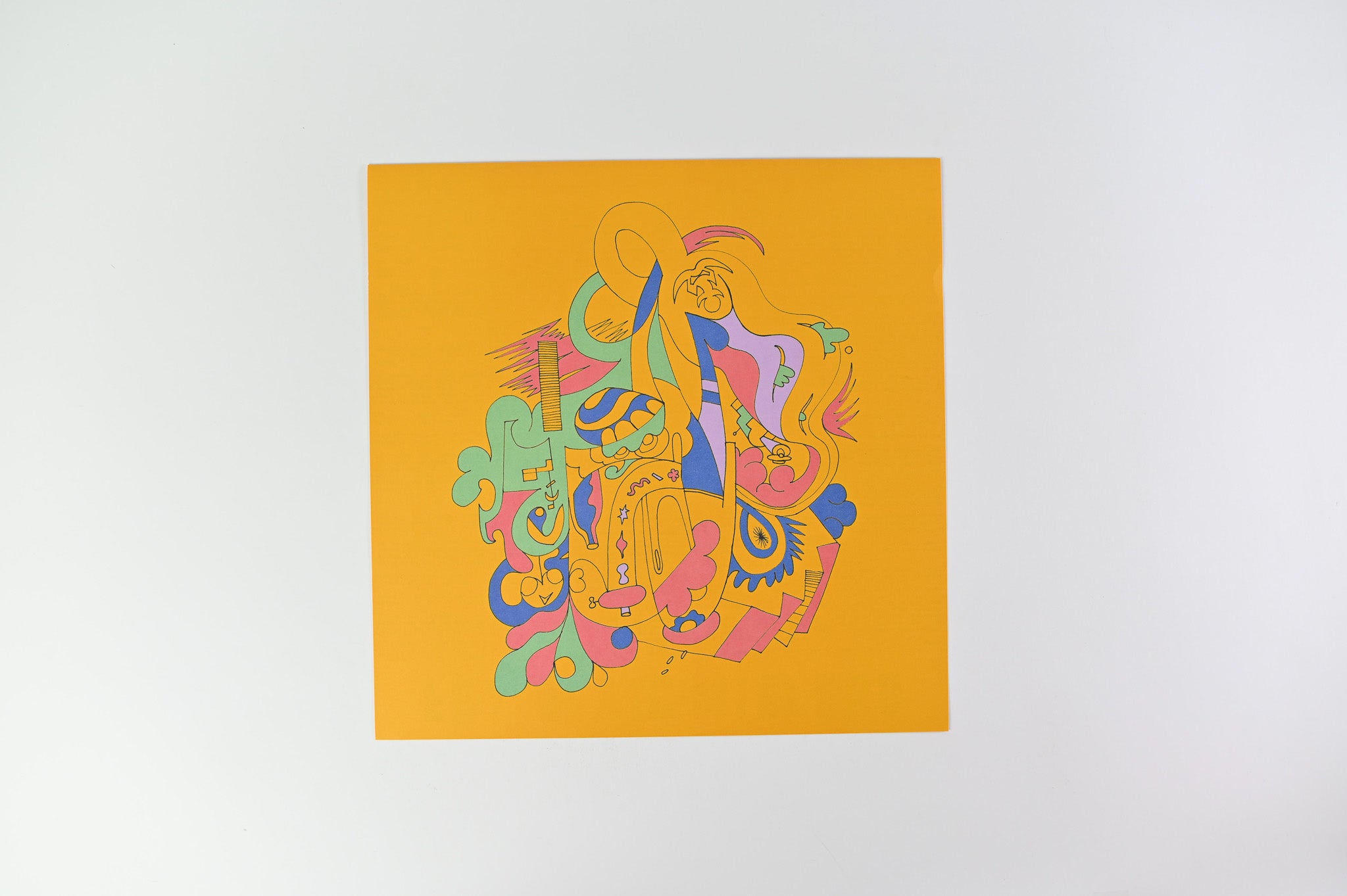 Mac Miller - Faces on Warner Coke Bottle Clear / Blue / Red Reissue